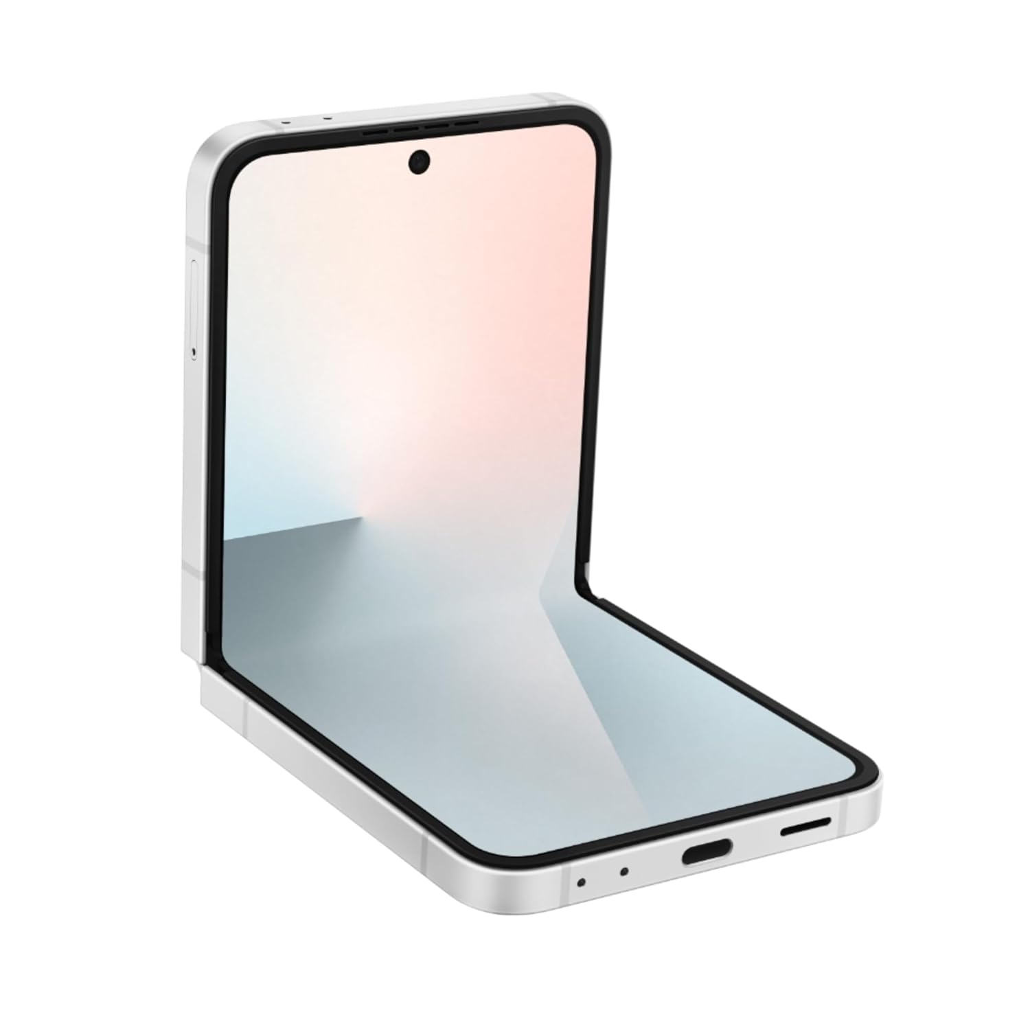 Samsung Galaxy Z Flip7 FE 5G Smartphone with Galaxy AI (White, 8GB RAM, 256GB Storage), Ultra Sleek Compact Design, 50MP High-Resolution FlexCam, Long-Lasting 4000 mAh Battery, All-New One UI 8 Mahajan Electronics Online