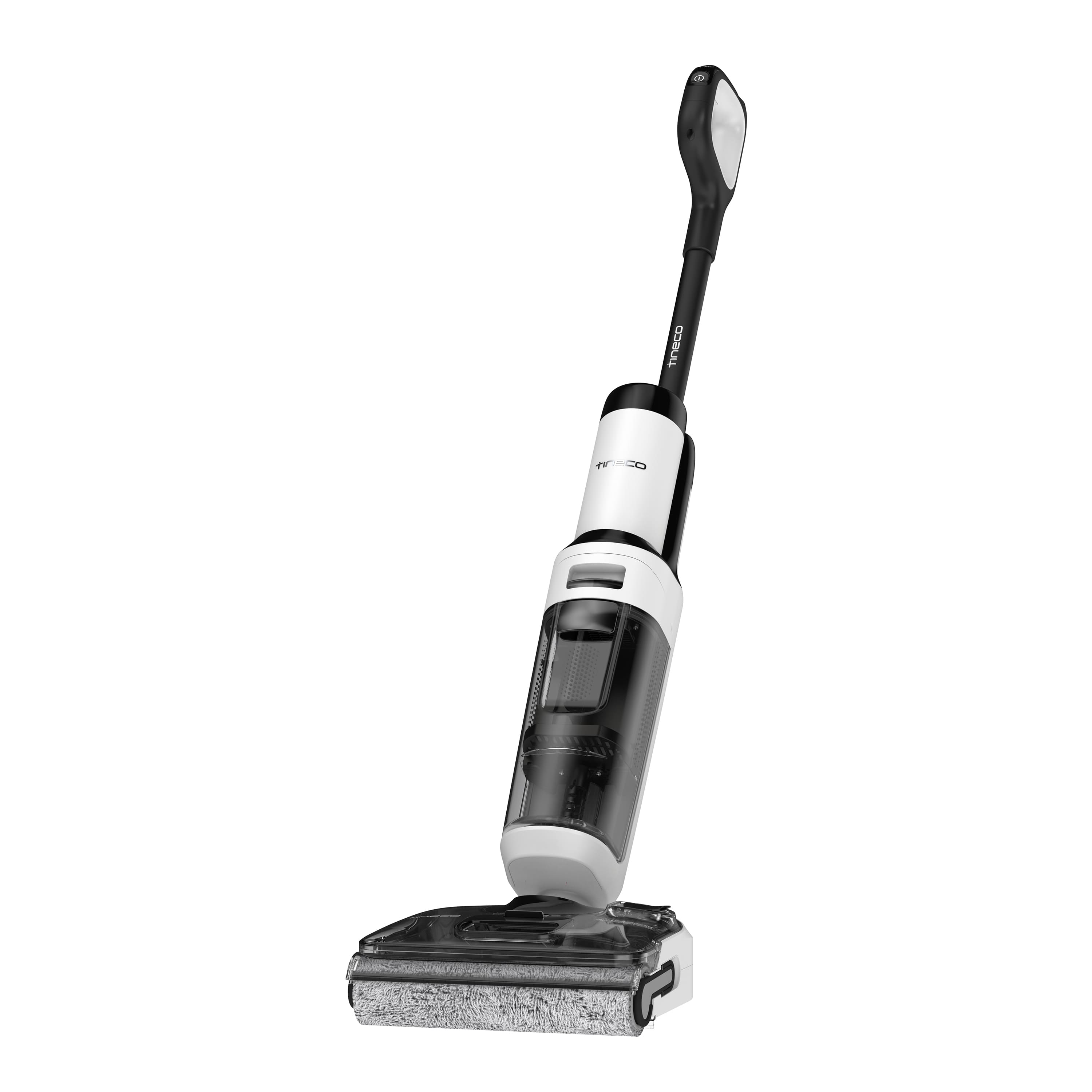 Tineco Floor One S6 Stretch Max Cordless Wet Dry Vacuum Cleaner, 180°Lay-Flat Smart Vacuum Mop, 45 Minutes Long Runtime 158℉ Flashdry Self-Cleaning Tineco