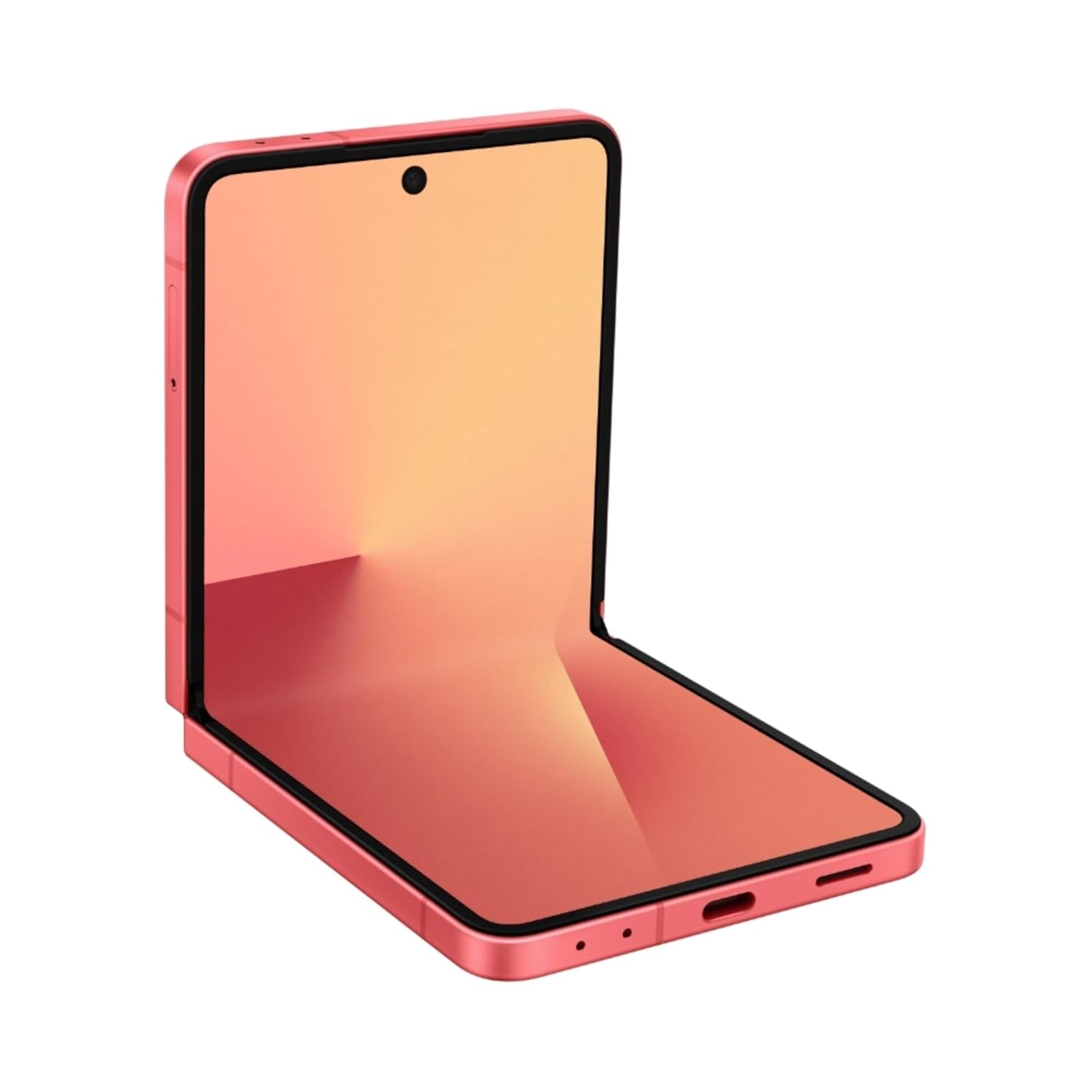 Samsung Galaxy Z Flip7 5G Smartphone with Galaxy AI (Coralred, 12GB RAM, 256GB Storage), Ultra Sleek Design with 50MP High-Resolution Camera, Exynos 2500, Google Gemini Mahajan Electronics Online