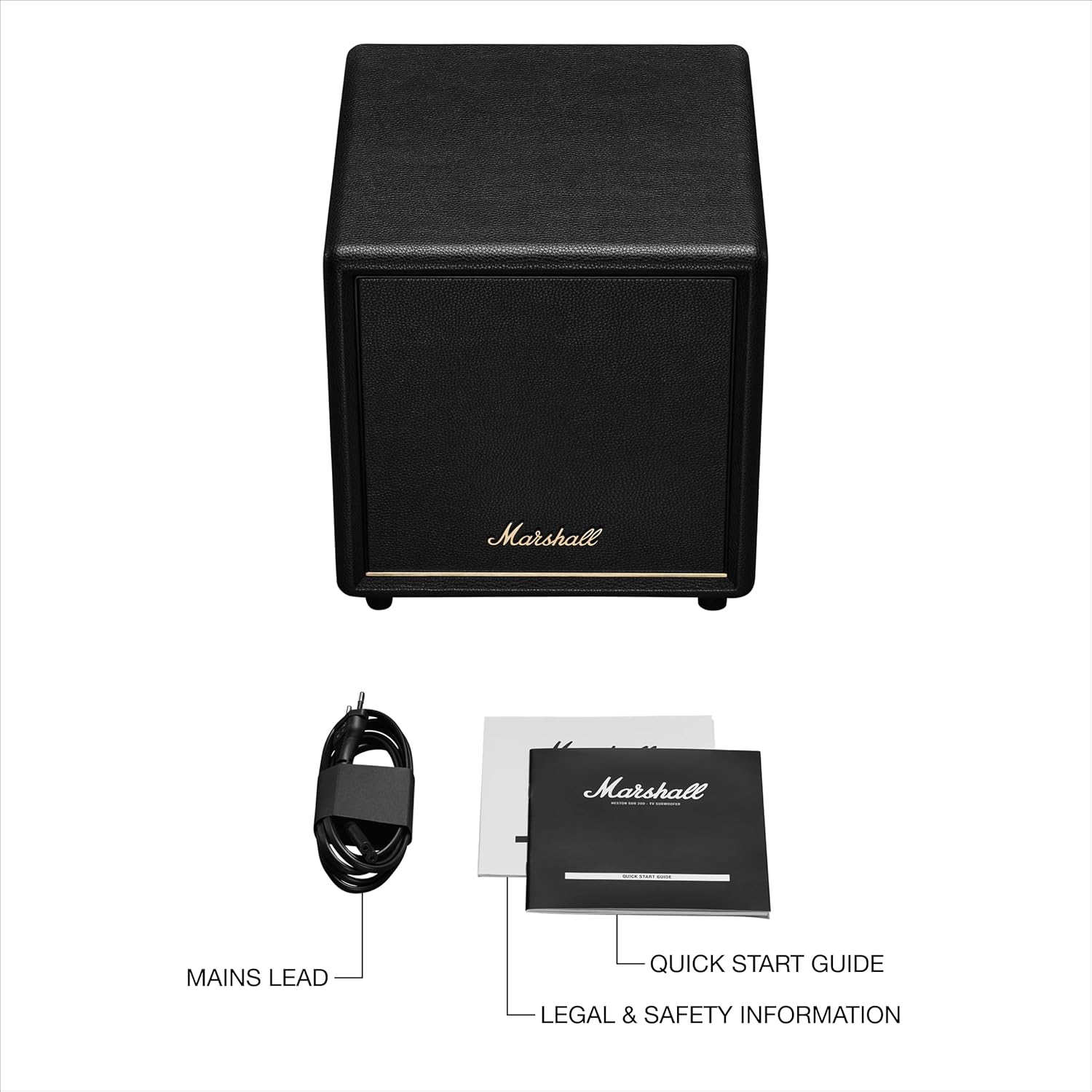 Marshall Heston SUB 200 Wireless Subwoofer | Deep Bass Home Audio