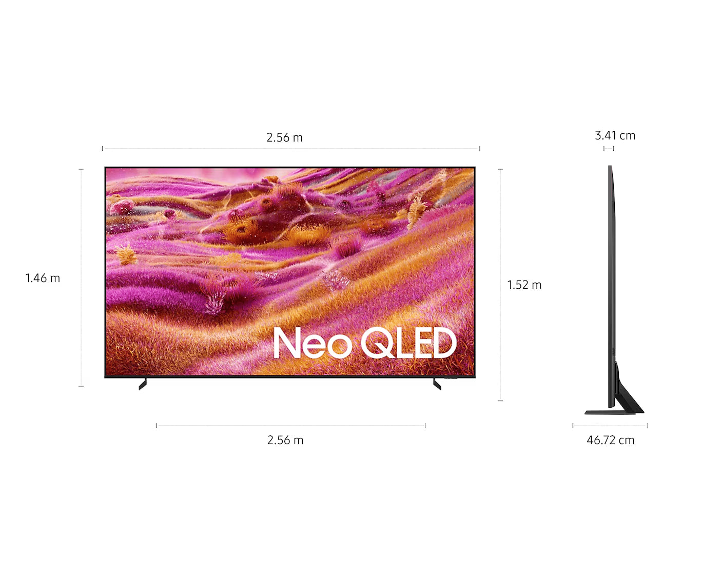 SAMSUNG 115QN90FUXXL Search Search Cart Log-In Navigation 2.92 m (115) Neo QLED QN90F 4K Samsung Vision AI Smart TV
 Mahajan Electronics Online