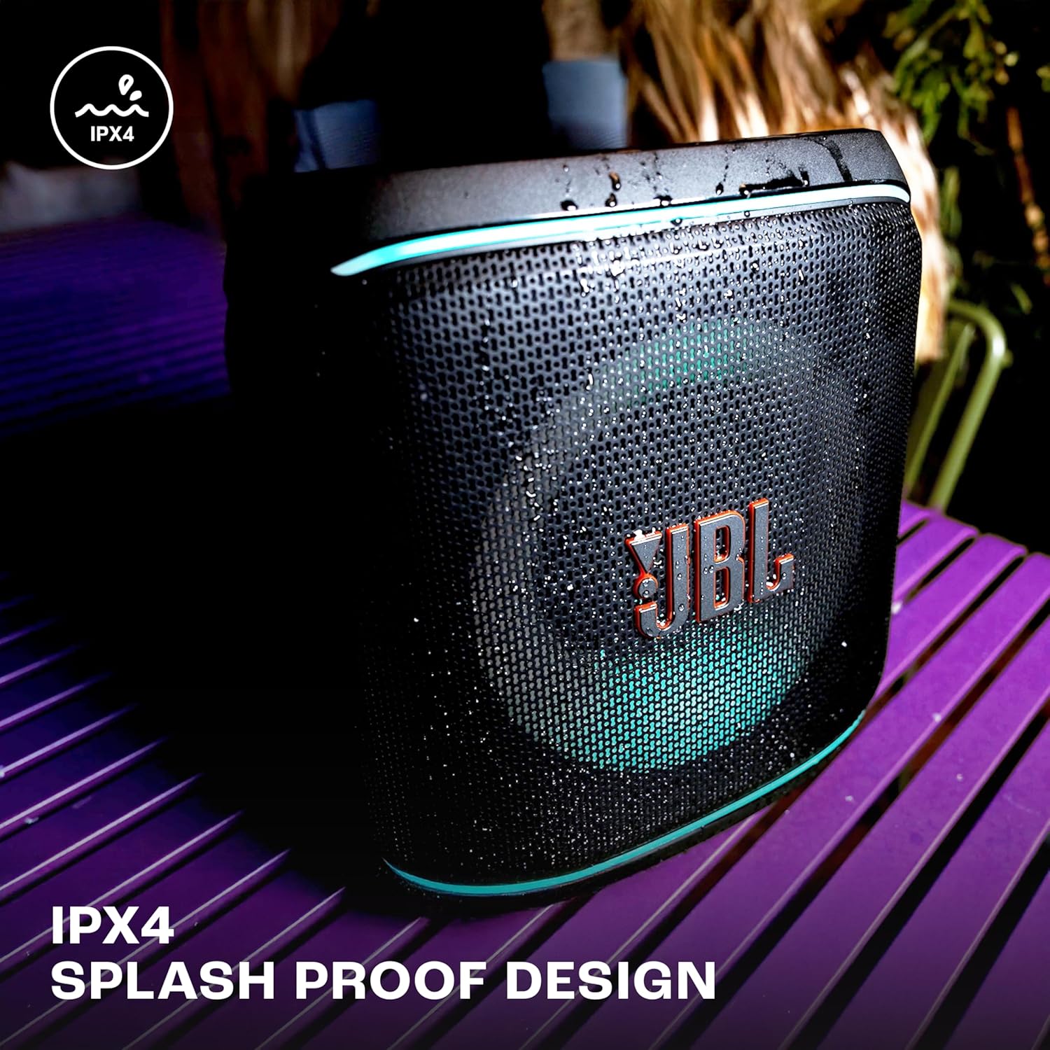 JBL Partybox Encore 2 with Mic, Wireless Bluetooth Party Speaker, AI Sound Boost, Dynamic Light Show, Upto 15Hrs Playtime, Replaceable Battery, Multi-Speaker Connection by Auracast, PartyBox App-Black Mahajan Electronics Online