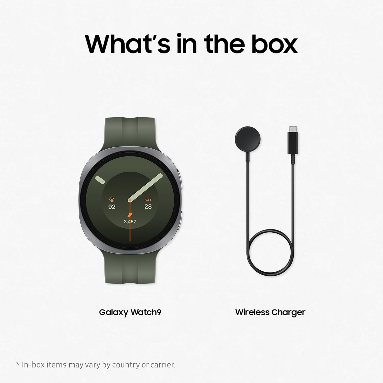 Samsung Galaxy Watch9 (44mm Bluetooth, Silver) Samsung