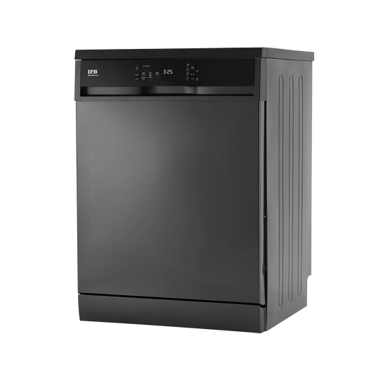 IFB Neptune VX14 Free Standing 14 Place Settings with ION Technology, 70 Degree Hot Water Wash, Hygienic Steam Drying, Dark Silver Dishwasher Mahajan Electronics online