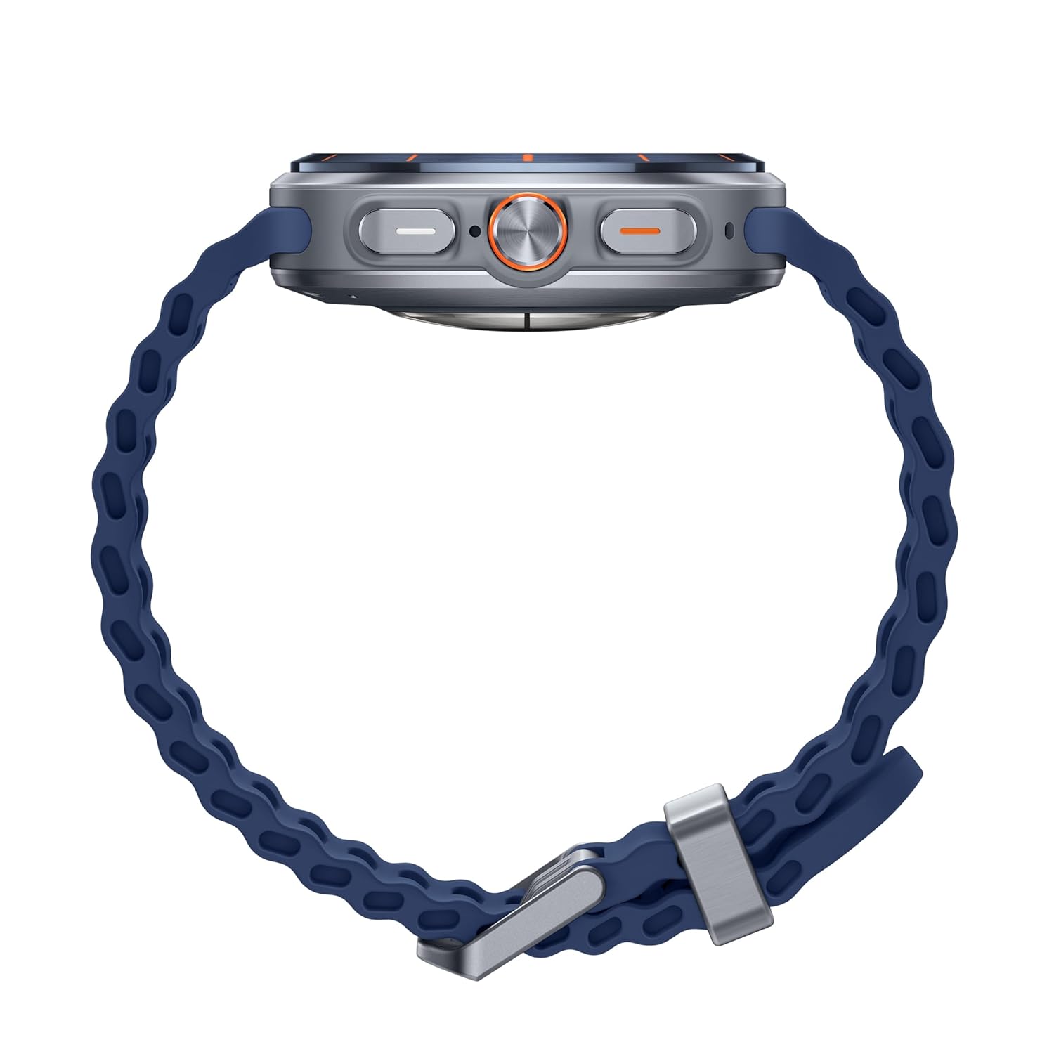 Samsung Galaxy Watch Ultra (47mm, LTE, Titanium Blue) with Upto 100h Battery | 3nm Processor | Dual GPS | Quick Button/Siren | Sapphire Glass | 10ATM & IP68 | BP & ECG Monitor | Energy Score & Ages Mahajan Electronics Online