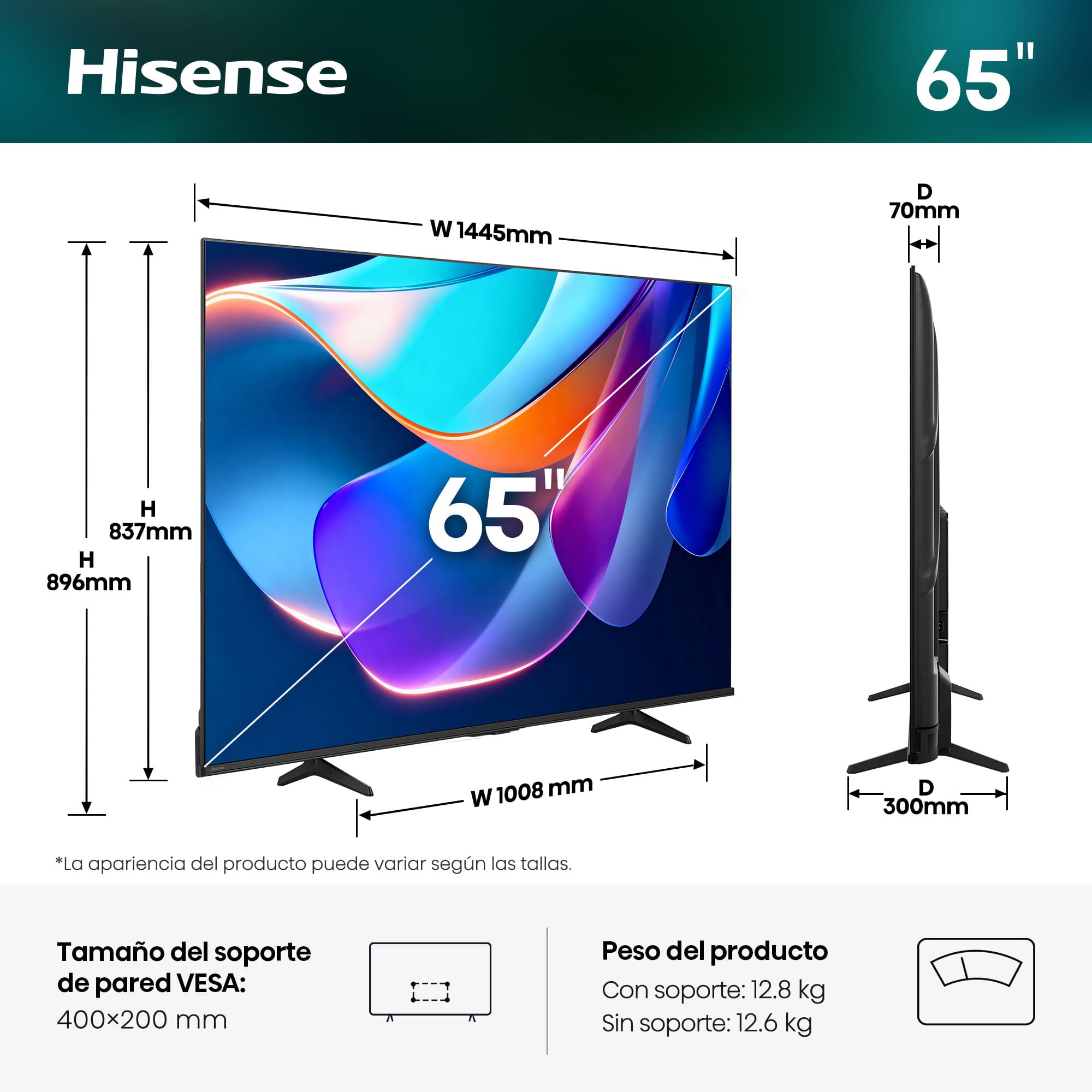 Hisense 65A6S (2026) 65-Inch VA Panel UHD 4K Smart TV Mahajan Electronics