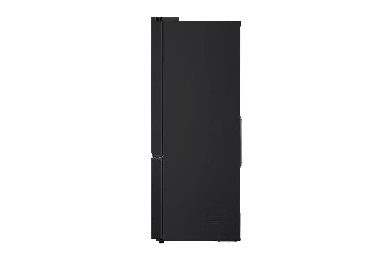 LG GV-B25FFGMB 610L French Door Refrigerator, Fresh Converter+, Wi-Fi Convertible, DoorCooling+ Black Glass Finish, 3 Star LG