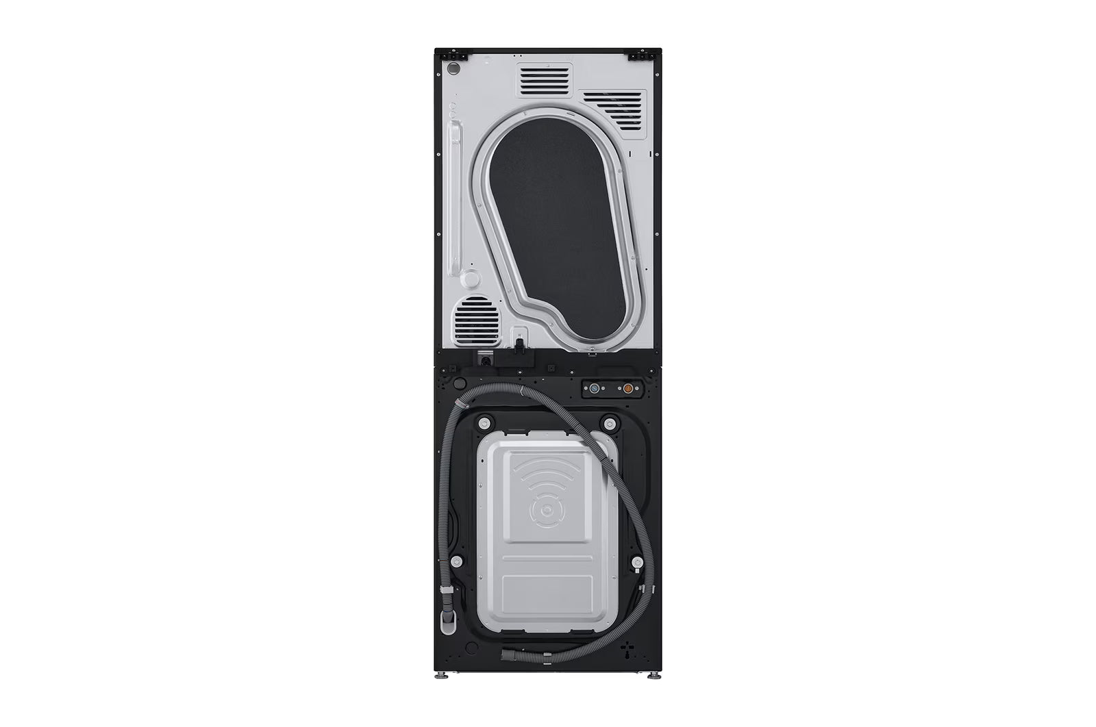LG FWT1310PB 13 kg (Wash) / 10 kg (Dry) WashTower™ with AI Direct Drive™, Dual Inverter Heat Pump™, Platinum Black, 5 Star LG