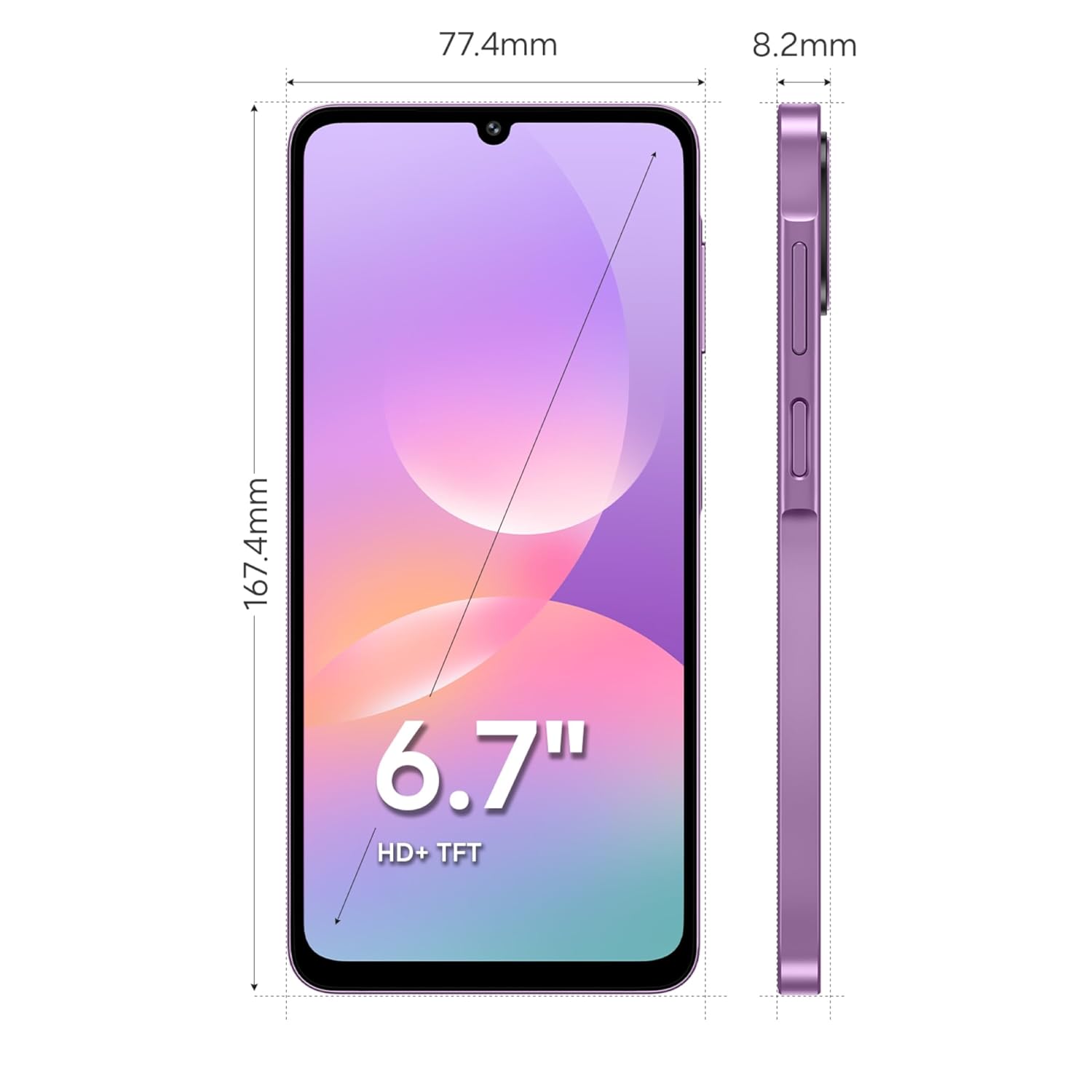 Samsung Galaxy M17e 5G Mobile (Vibe Violet, 4GB RAM, 128GB Storage) | Smoothest 120 Hz Refresh Rate| Monster 6000 mAh Battery | IP54 | 6 Gen OS Upgrades | AI | Gemini Live | Without Charger Mahajan Electronics Online