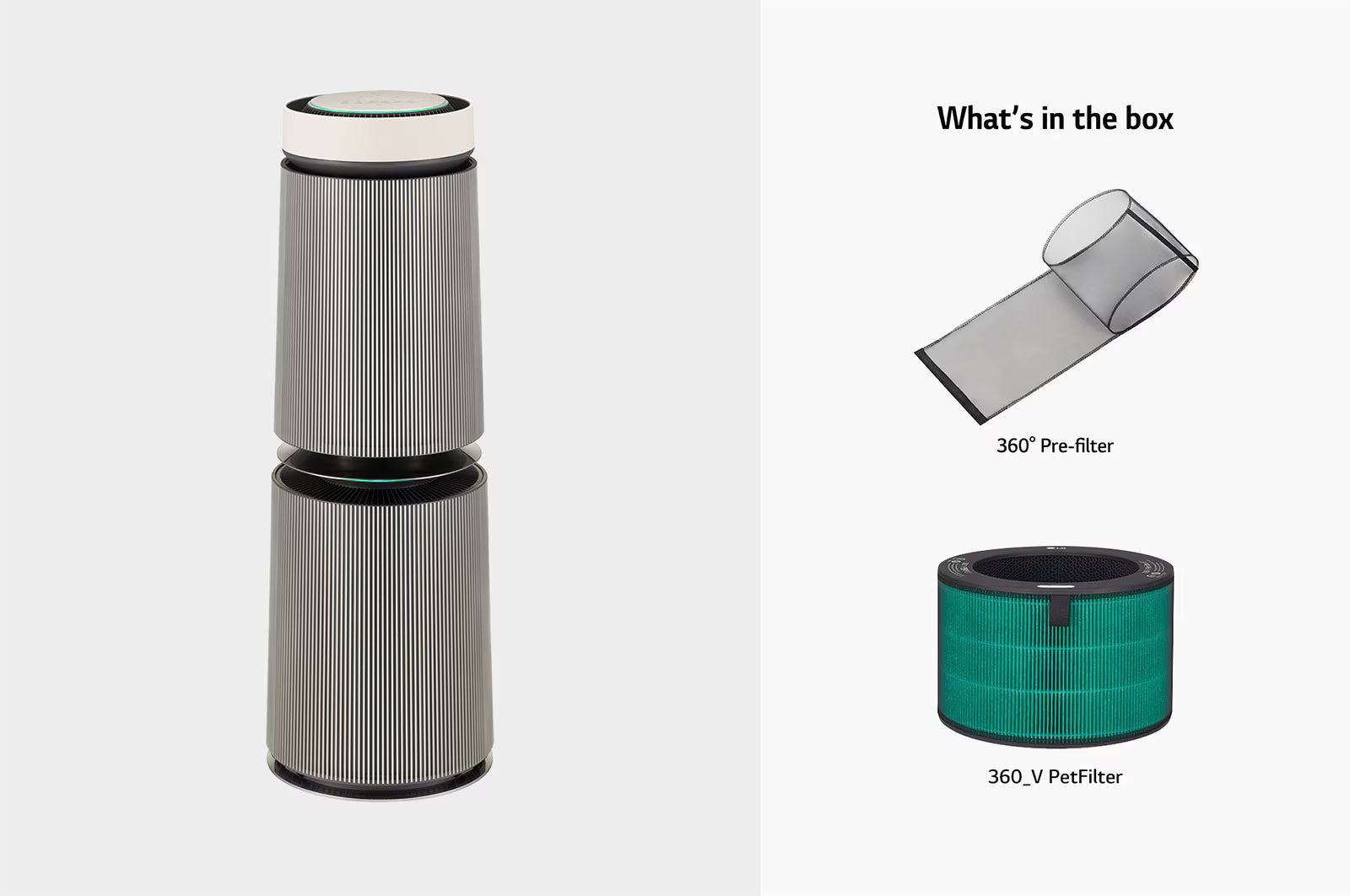 LG AS10GDBY0 PuriCare™ 360º Alpha Pet Double (Beige) Air Purifier with Allergy Care and Pet Mode Mahajan Electronics Online