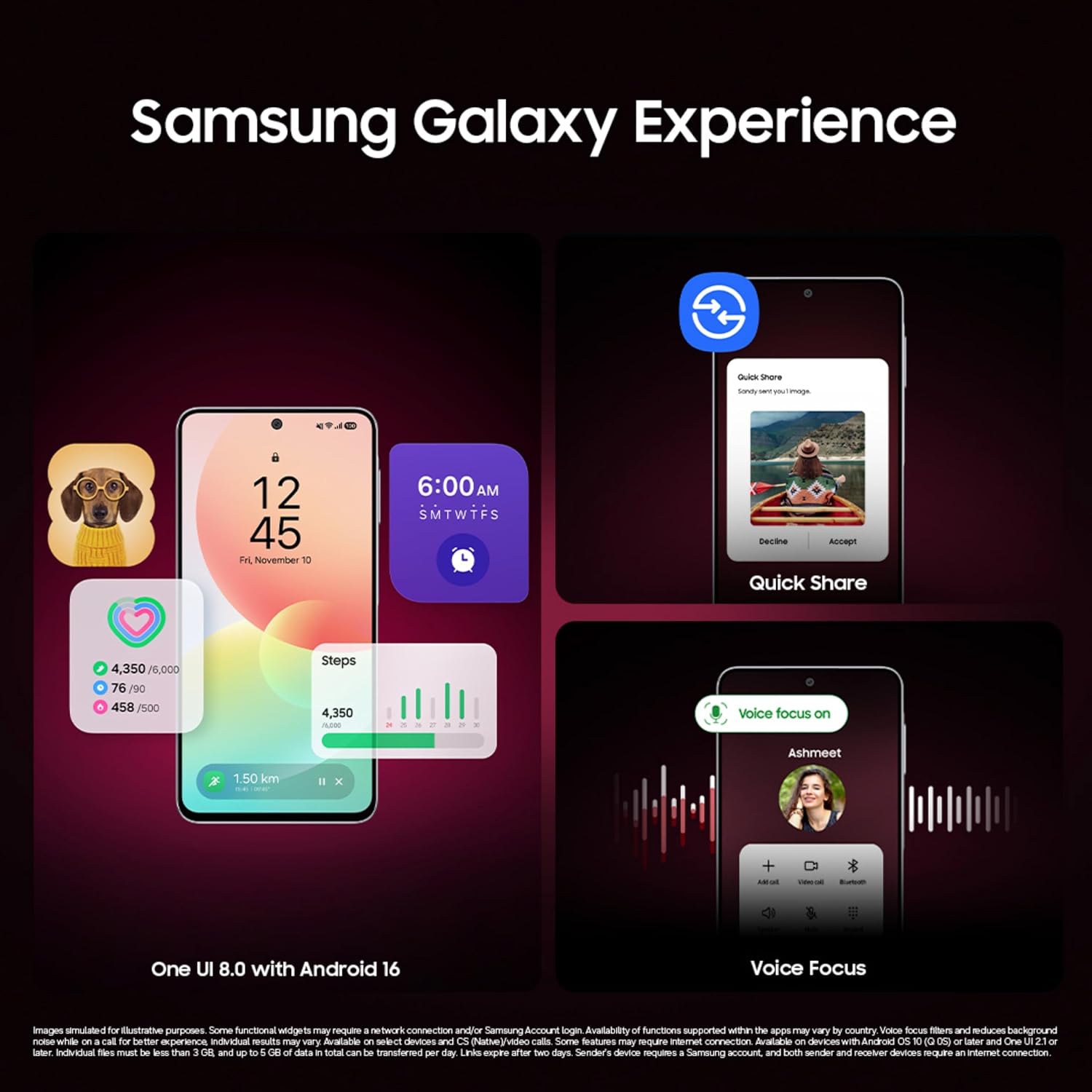 Samsung Galaxy M47 5G (Blaze Blue, 8GB RAM, 128GB Storage)| Powerful Snapdragon Processor| Fast LPDDR5x RAM,UFS 3.1 Storage| Gorilla Glass Victus+| IP64| Super AMOLED Display| 50MP OIS|AI| Gemini Live Samsung
