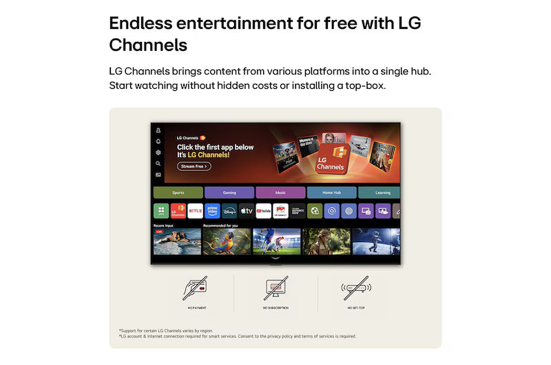 LG 32LB659BPLA 81.28 cm (32) LG SMART TV AI 32LB659BPLA HD with α5 Processor Gen9, with HDR10 Pro 2026-Online Mahajan Electronics