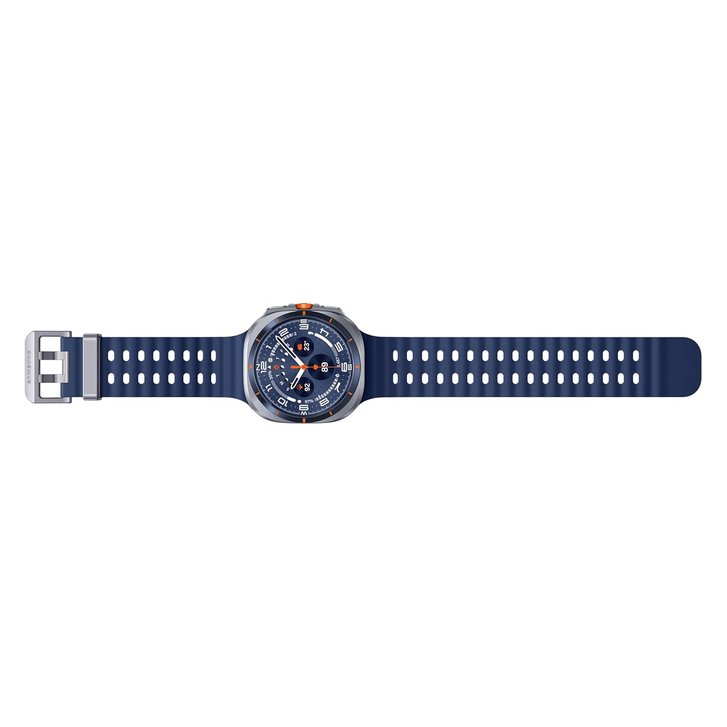 Samsung Galaxy Watch Ultra (47mm, LTE, Titanium Blue) with Upto 100h Battery | 3nm Processor | Dual GPS | Quick Button/Siren | Sapphire Glass | 10ATM & IP68 | BP & ECG Monitor | Energy Score & Ages Mahajan Electronics Online