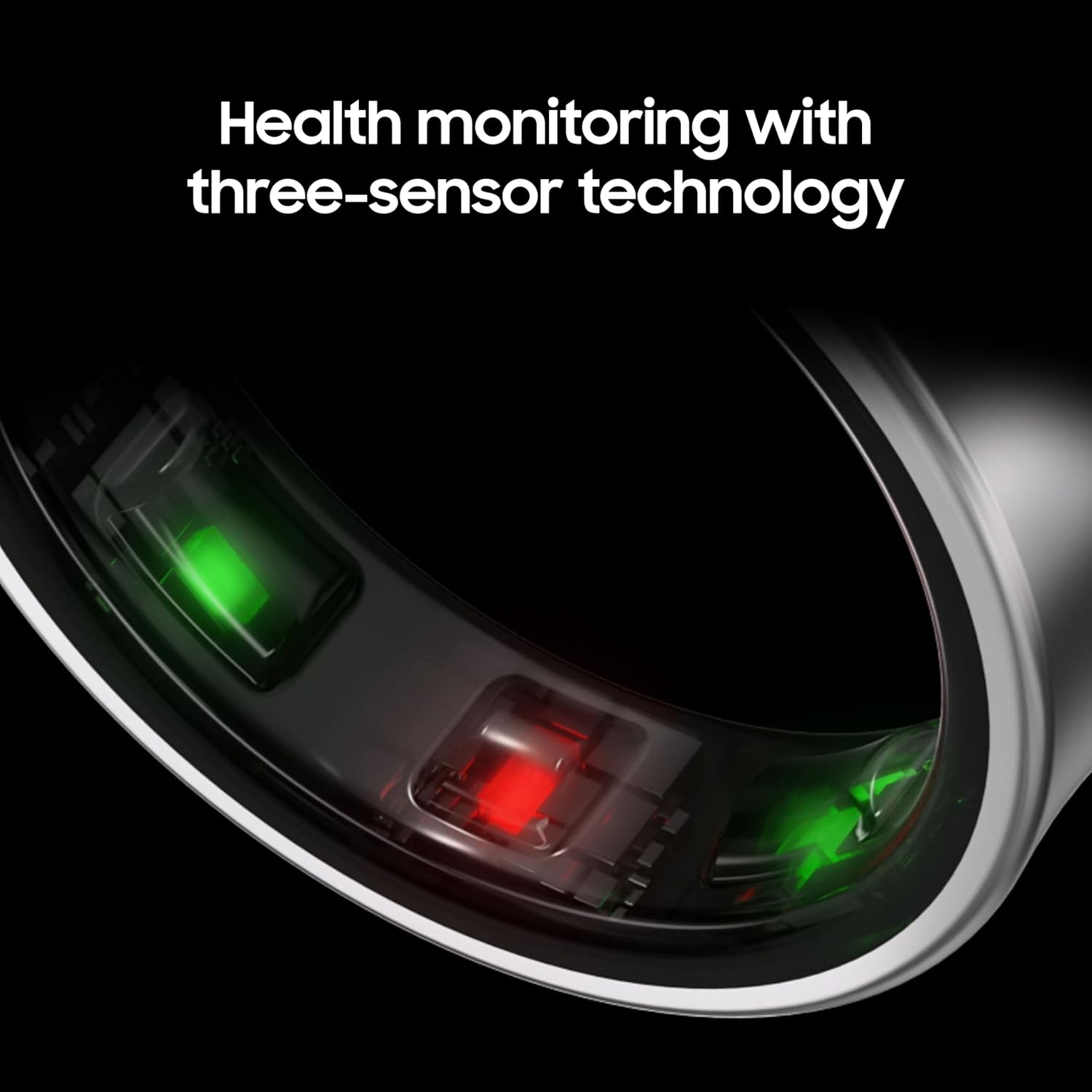 Samsung Galaxy Ring, with Smart AI, Size First W/Sizing Kit, No App Subscription, Fitness Monitor, Sleep Tracker, Up to 7-Day Battery, Size 13, Titanium Silver  Mahajan Electronics Online