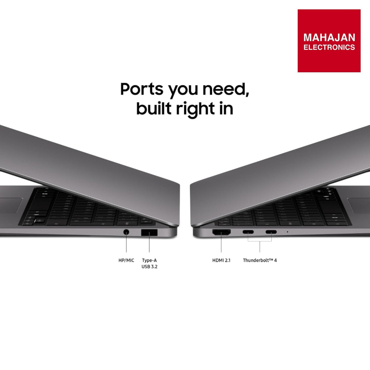 Samsung Galaxy Book6 Pro (Gray, 16GB RAM, 512GB SSD) – Mahajan Electronics Online.