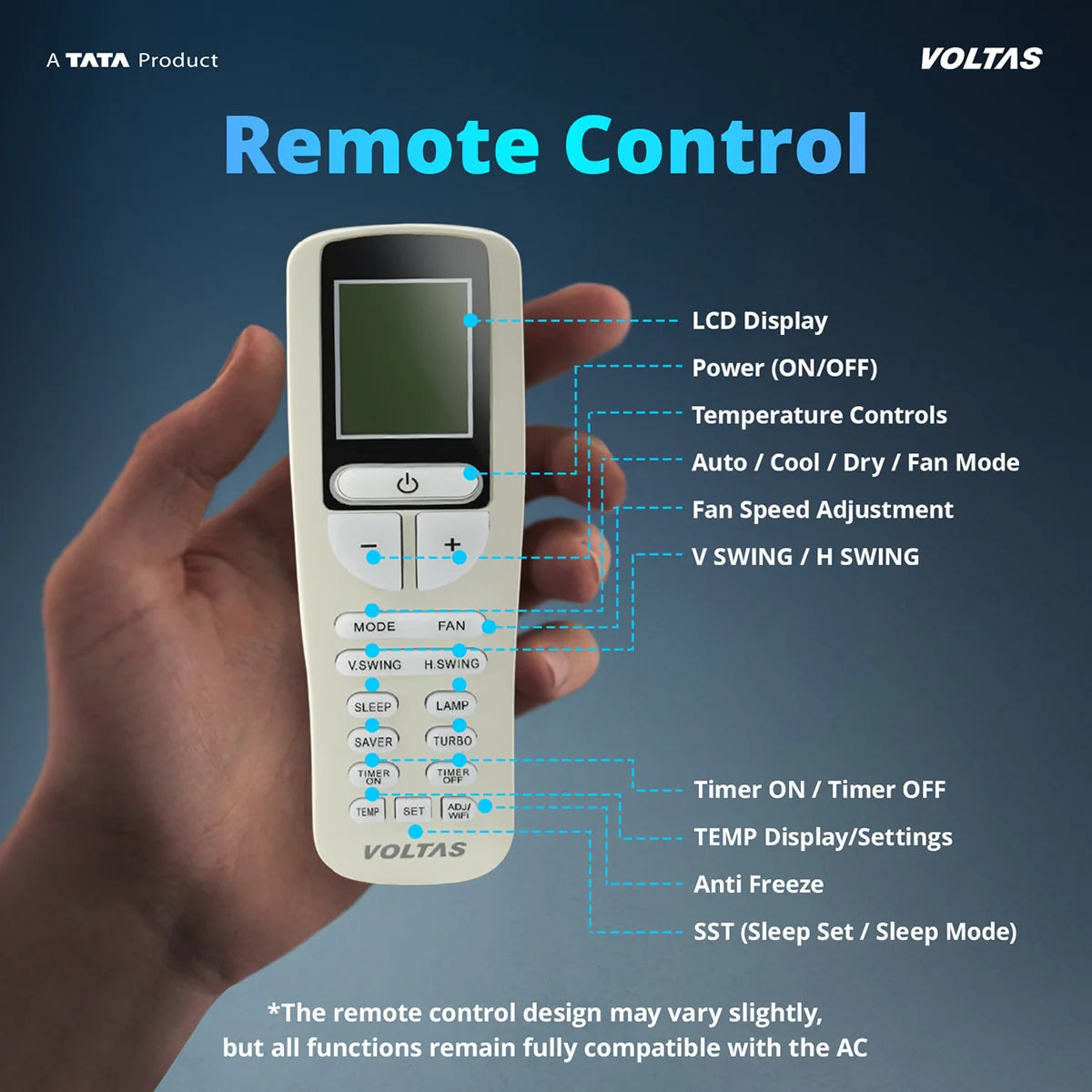 Voltas 122FS Emerald 1 Ton 2 Star Fixed Speed Split AC mahajan electronics online