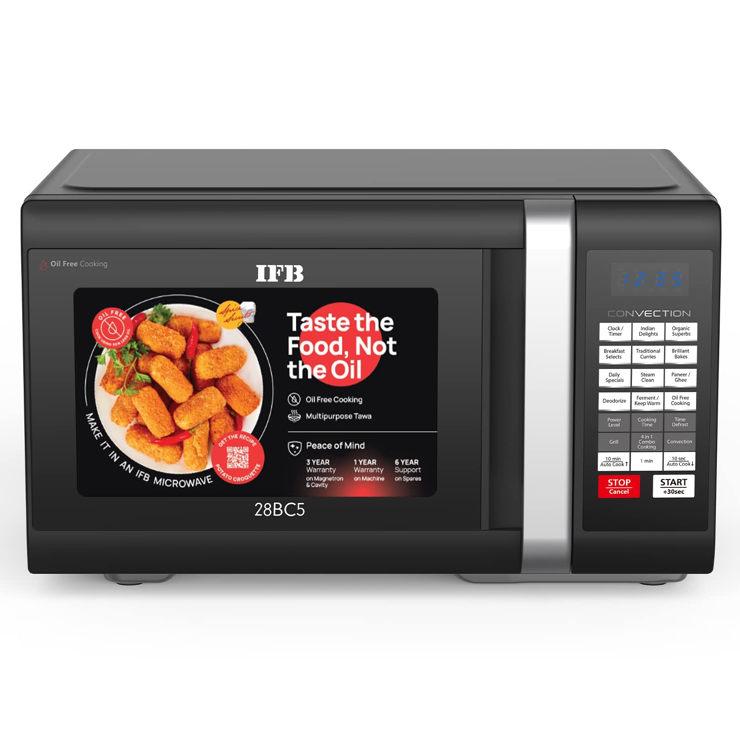 IFB 28BC5 28 L Convection Microwave Oven , Black Mahajan Electronics online