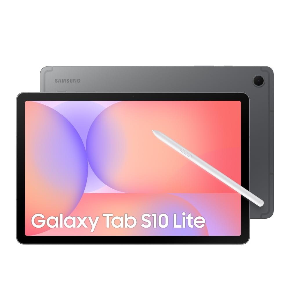 Samsung Galaxy Tab S10 Lite with AI, S Pen in-Box, 27.7 cm (10.9 inch) TFT LCD Display, 6 GB RAM, 128 GB Storage, Wi-Fi + 5G Tablet, Gray Mahajan Electronics Online