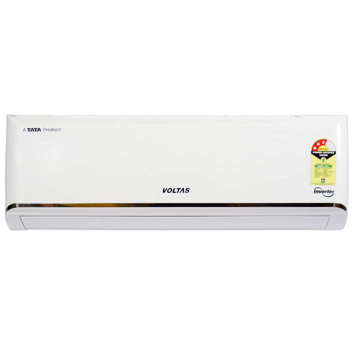 Voltas 183V VECTRA ZEN SILVER  1.5 Ton 3 Star Inverter Split AC (Copper, 4-in-1 Adjustable Mode, Anti-dust Filter, 2024 Model) Mahajan Electronics Online