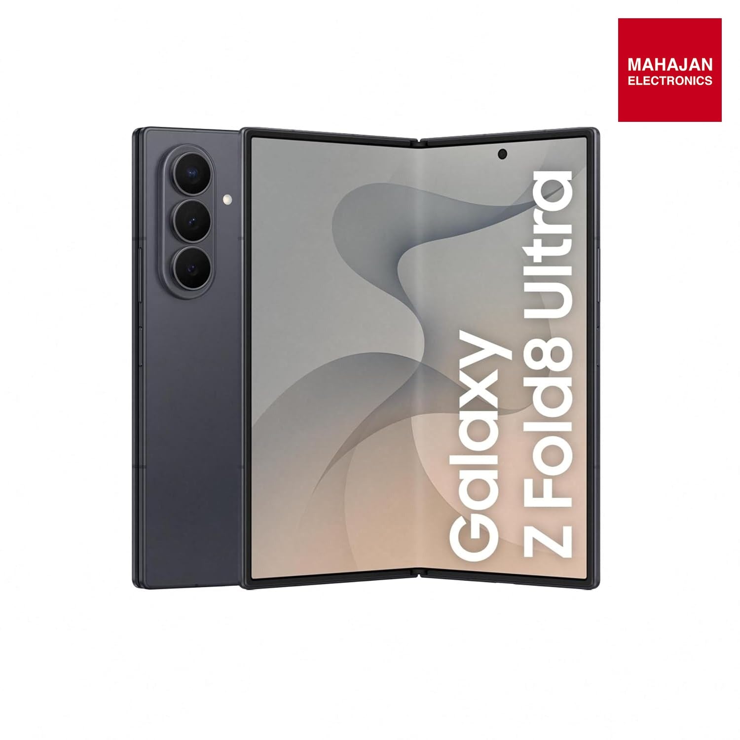 Samsung Galaxy Z Fold8 Ultra 5G Smartphone with Galaxy AI (Graphite, 12GB RAM, 256GB Storage), Customised Processor, 5000mAh Battery, 200MP Camera, Now Nudge, Photo Assist Samsung