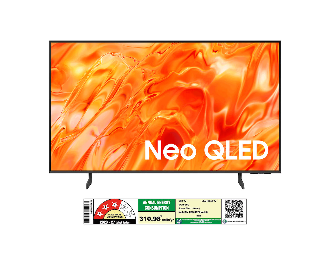 Samsung QA75QN70HAULXL 1.89 m (75) Neo QLED QN70H 4K Smart TV (2026) Samsung