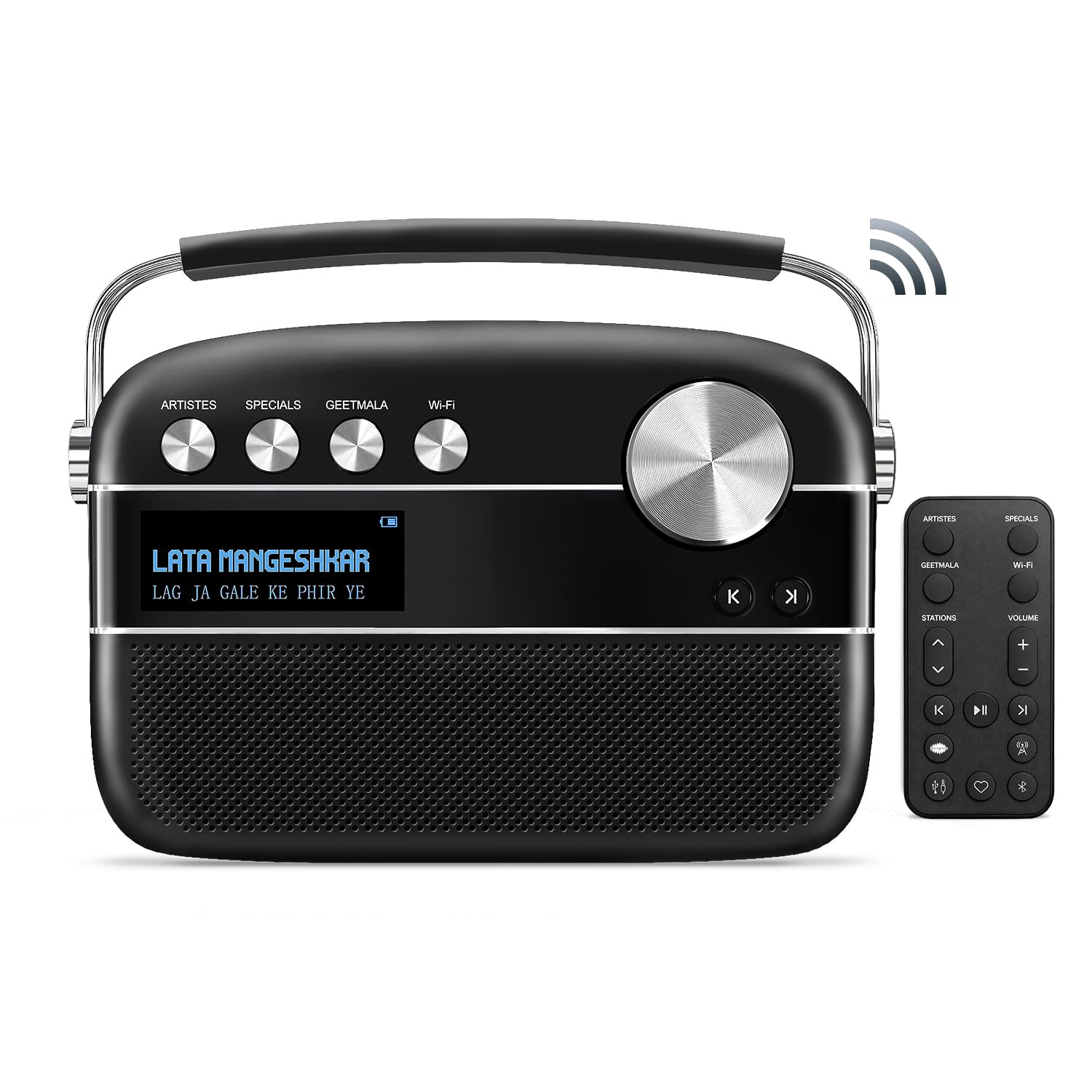 Saregama Carvaan 2.0 Hindi Portable Music Player 5000 Pre-Loaded Songs with Podcast, FM/BT/AUX (Classic – Mahajan Electronics Online.