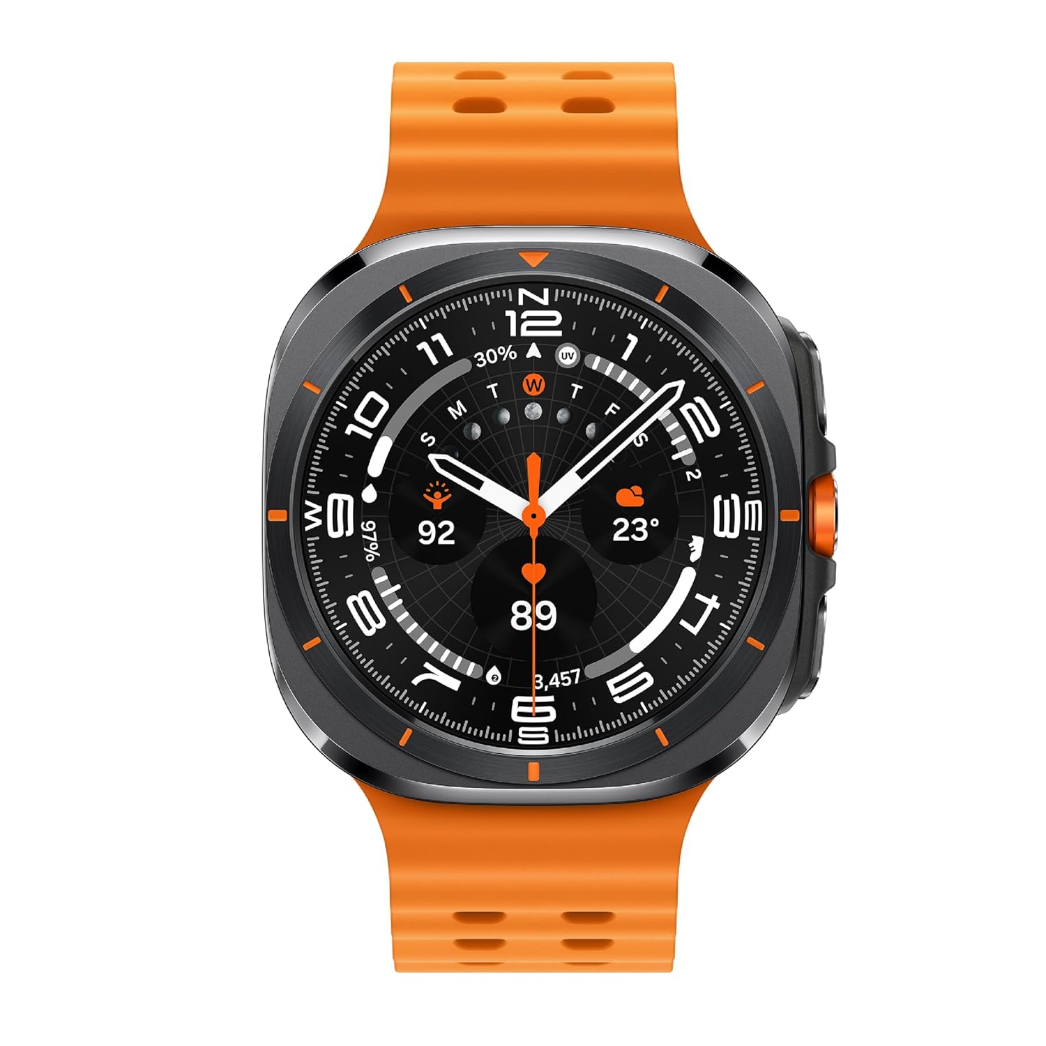 Samsung Galaxy Watch Ultra (47mm, LTE, Gray) with Upto 100h Battery | 3nm Processor | Dual GPS | Quick Button/Siren | Sapphire Glass & Titanium | 10ATM & IP68 | BP & ECG Monitor | Energy Score & Ages Samsung