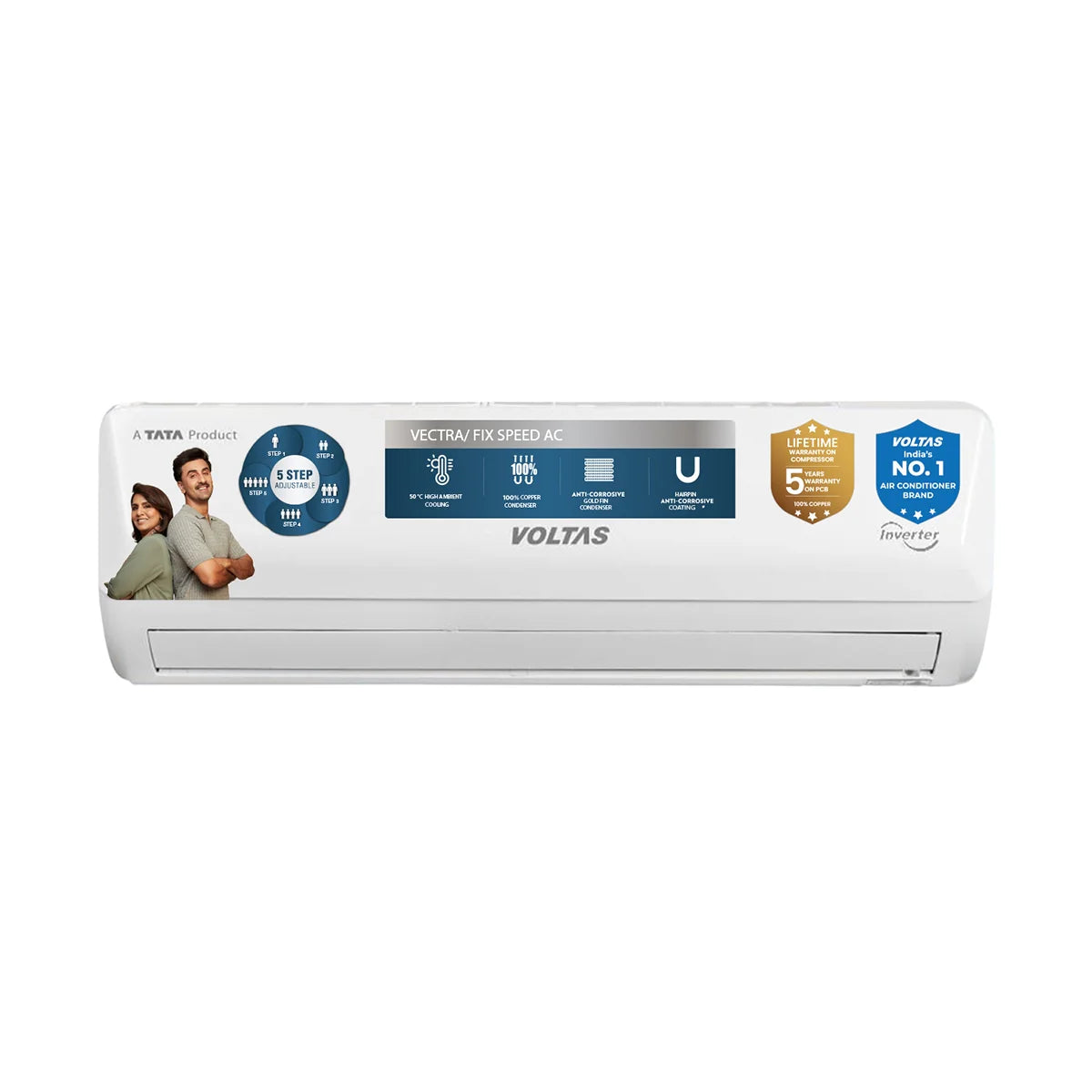 Voltas 122FS Emerald 1 Ton 2 Star Fixed Speed Split AC mahajan electronics online