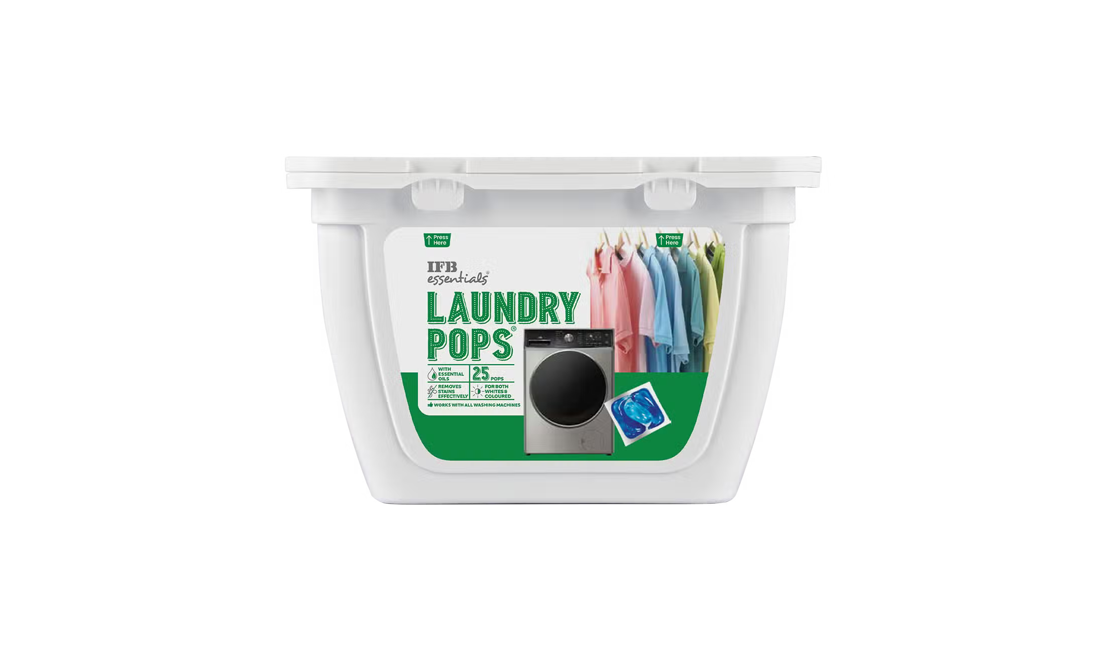 IFB essentials Laundry Pops - 25 Pops Fabric Care IFB