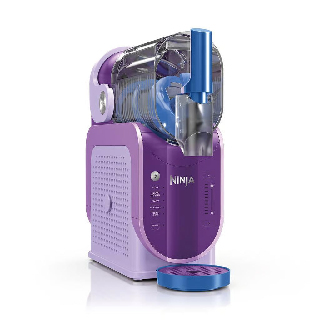 Ninja SLUSHi FS301EUMG Slush Ice Cocktails Frappe Milkshakes & Frozen Juice Machine - No Ice or Preparation - WhisperChill Technology - Holds 1.9L - Slushi Purple
