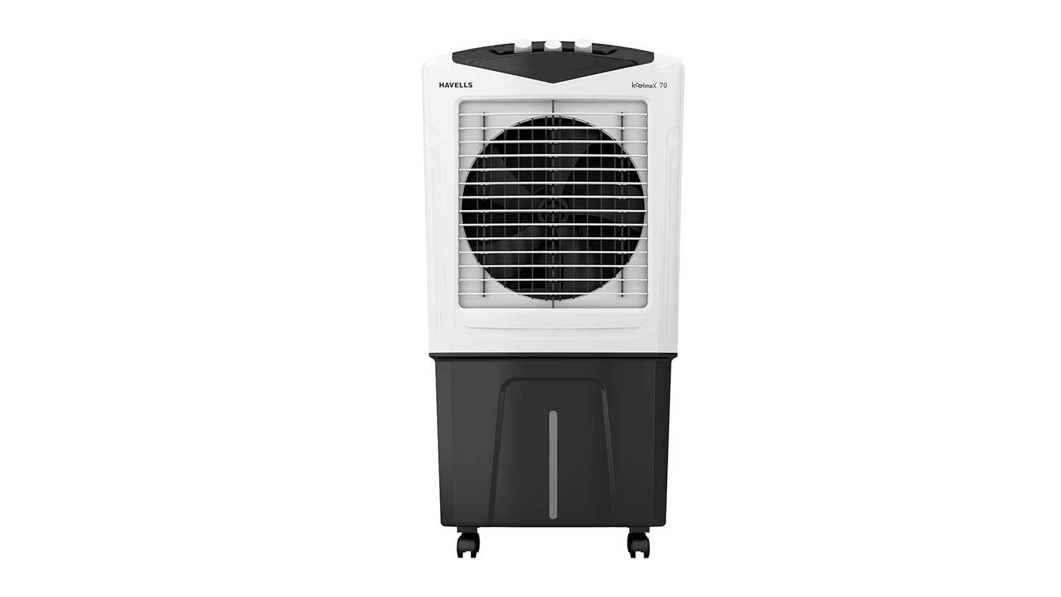 Havells Koolmax 70 L Desert Air Cooler for Room| Powerful Air-Delivery| Bacteria Shield Honeycomb Pads Technology| Double Ball Bearing Motor| Multi directional wheels with brakes | Inverter Compatible Mahajan Electronics Online