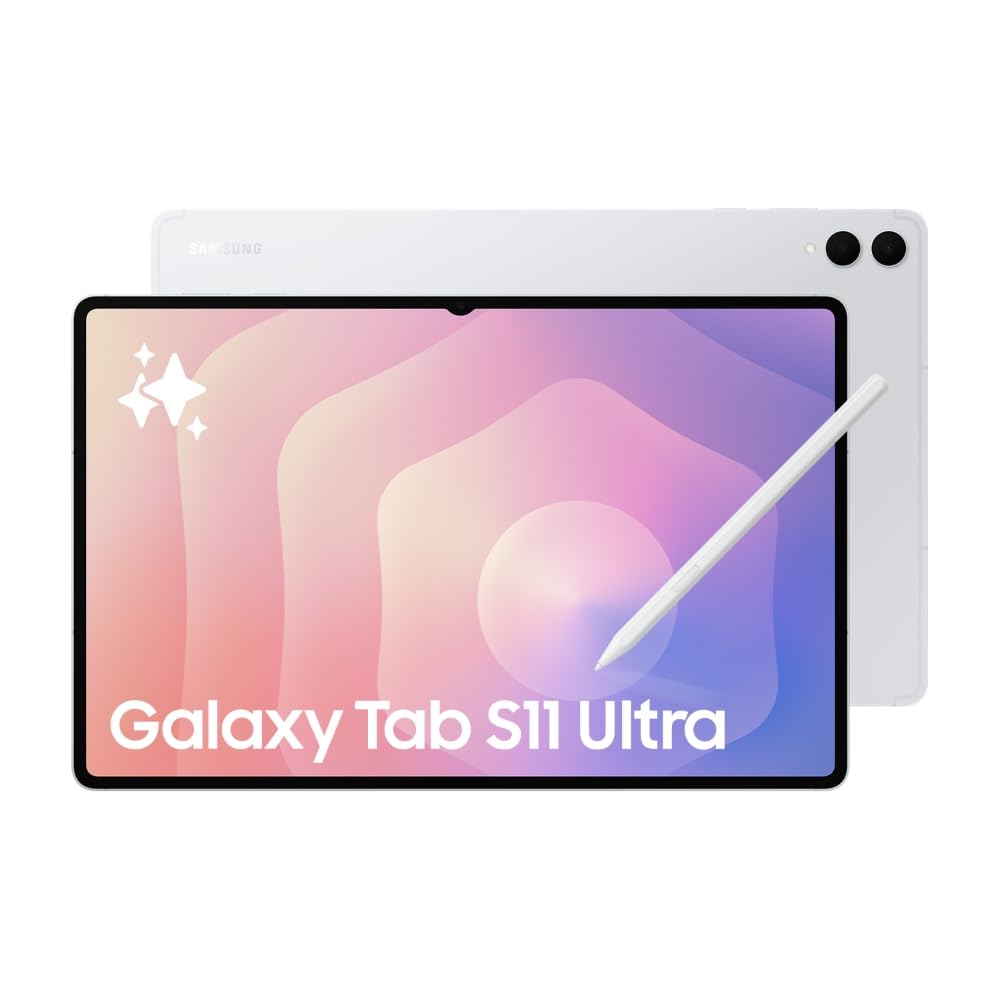 Samsung Galaxy Tab S11 Ultra with AI, S Pen in-Box, 36.9 cm (14.6 inch) Dynamic AMOLED 2X Display, 12 GB RAM, 512 GB Storage, Wi-Fi Tablet, Silver Mahajan Electronics Online