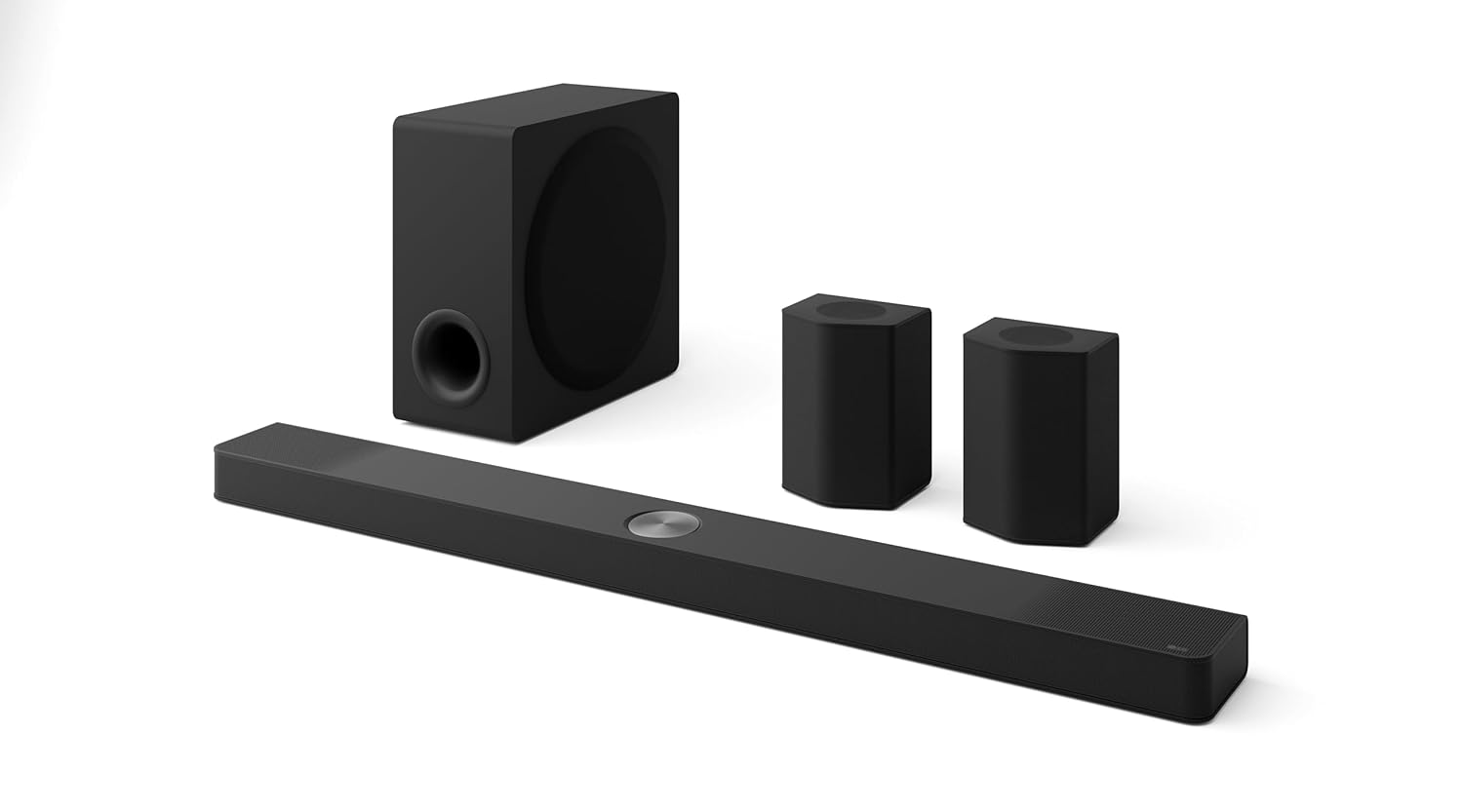 LG S95TR 810W 9.1.5 Channel Dolby Atmos, True Wireless Triple Up-Firing Speaker with Up-Firing Rear Speaker, Home Theater Soundbar with HDMI, Wi-Fi, USB & Bluetooth Connectivity (Black) LG