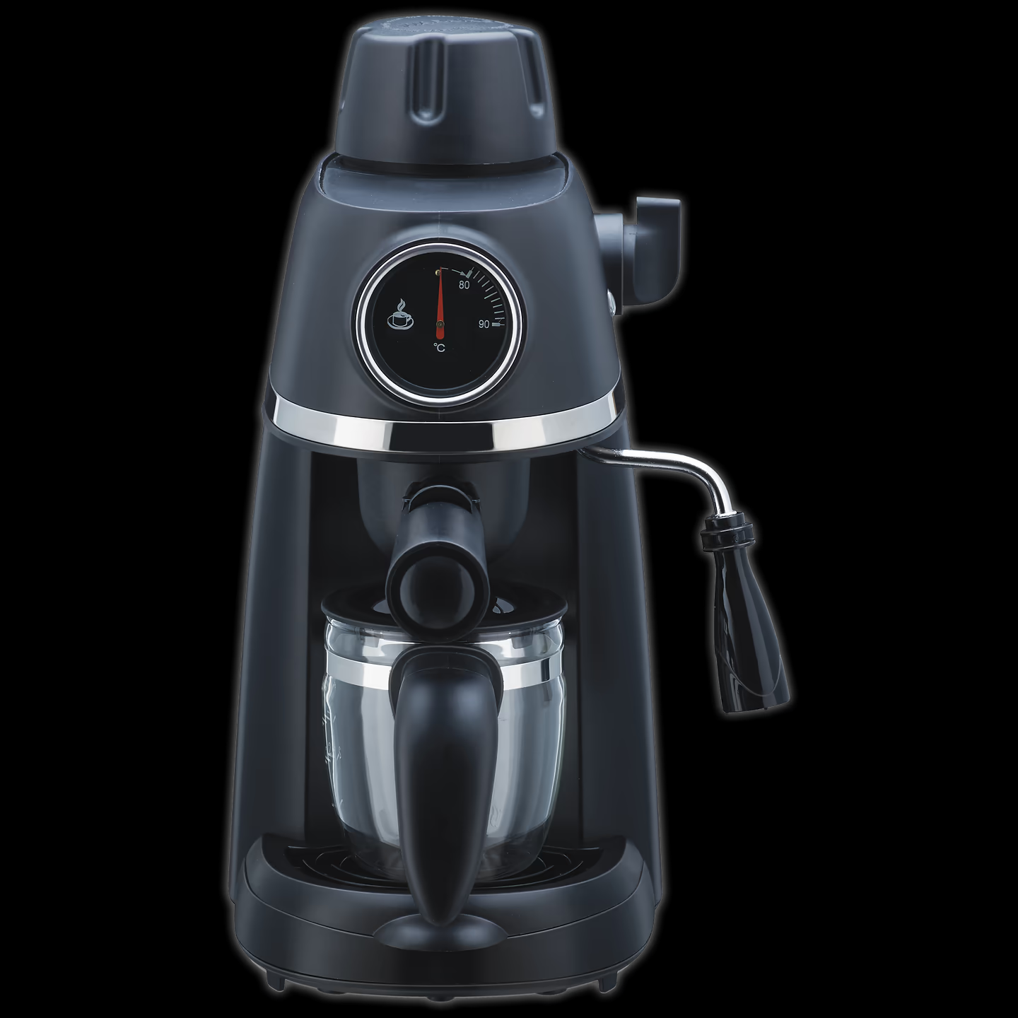 Morphy Richards Europa Xpresso 4 Cups Fully Automatic Coffee Maker (Makes Espresso, Milk Frothing Steam Nozzle with Thermo Dial,Black) - Mahajan Electronics Online