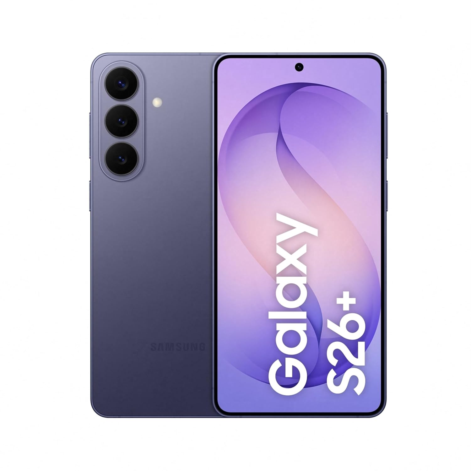 Samsung Galaxy S26 Plus 5G (Cobalt Violet, 12GB RAM, 256GB Storage), AI Phone, Photo Assist, Creative Studio, 50MP Camera, 4900mAh Battery and Super Fast Wireless Charging Samsung