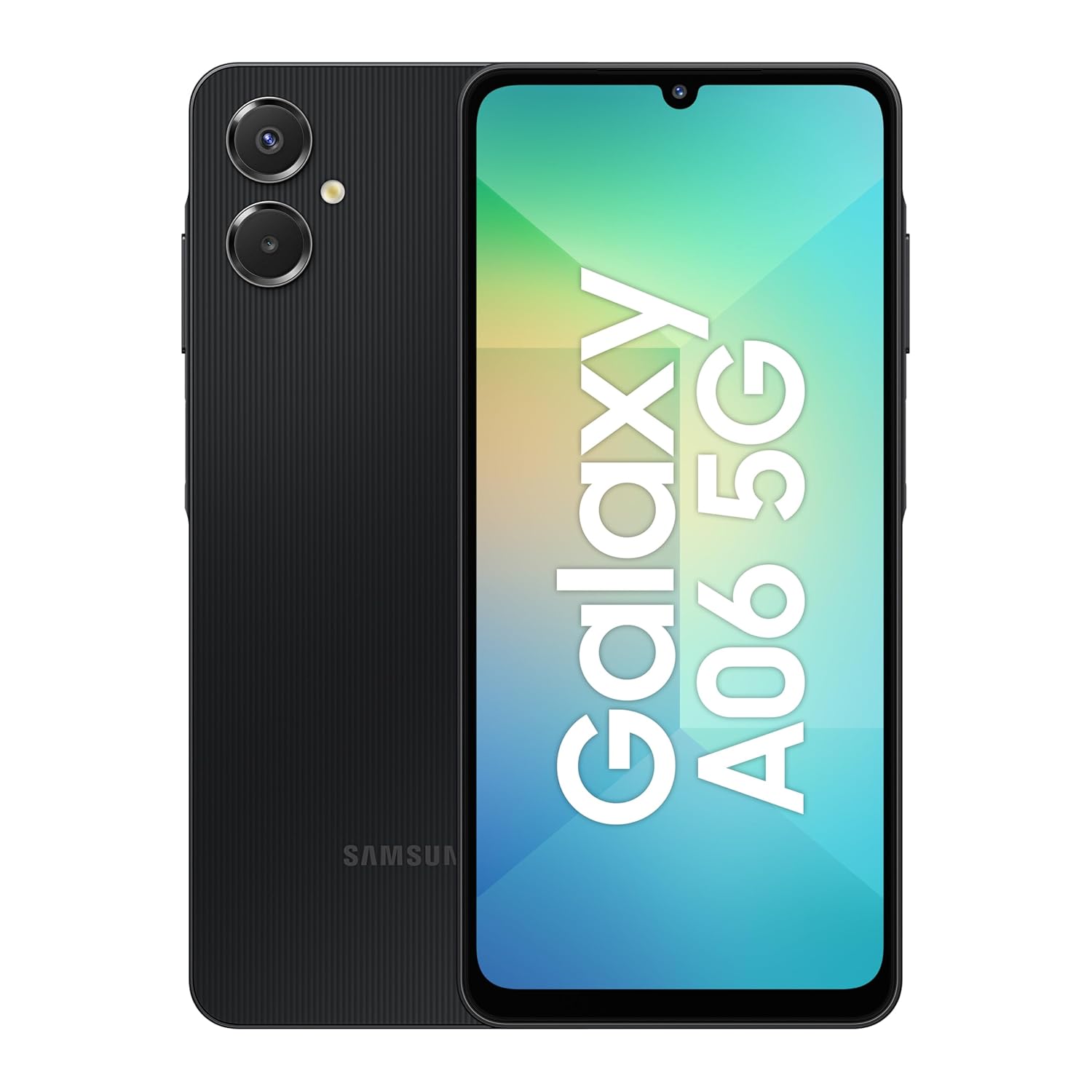 Samsung Galaxy A06 5G (Black, 4GB RAM, 64GB Storage) | 50MP Dual Camera | 4 Gen OS Upgrades | IP54 Rating | Voice Focus  Mahajan Electronics Online