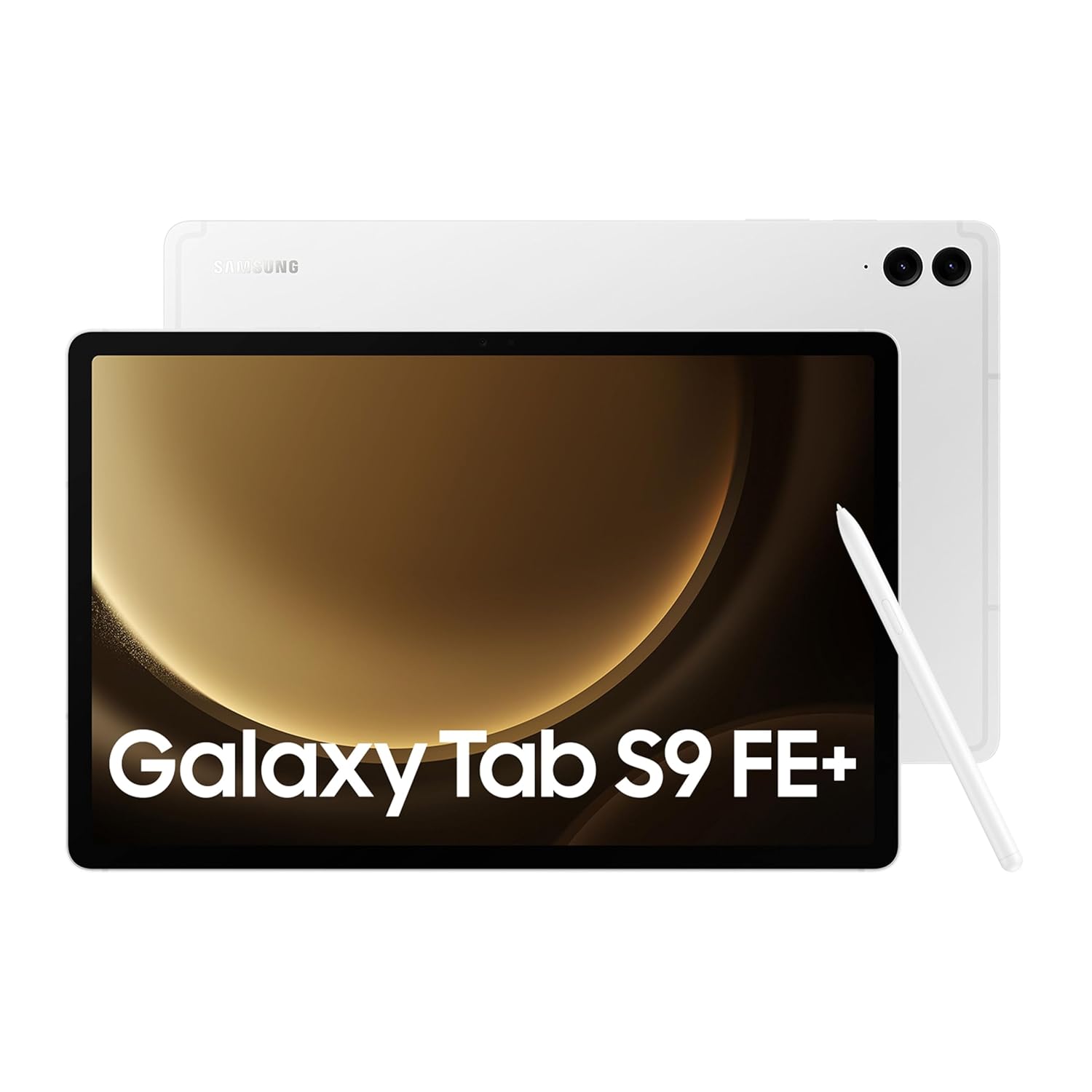 Samsung Galaxy Tab S9 FE+, S Pen in-Box, 31.50 cm (12.4 inch) Display, RAM 12 GB, ROM 256 GB Expandable, WiFi+5G, IP68 Tablet, Silver Mahajan Electronics online