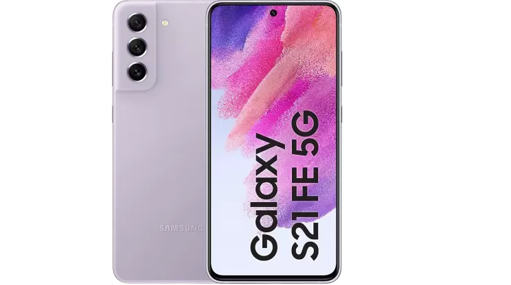 Samsung Galaxy S21 FE 5G (Lavender, 8GB, 128GB Storage) Free 25W Travel Adaptor (Worth 1699/-) - Mahajan Electronics Online
