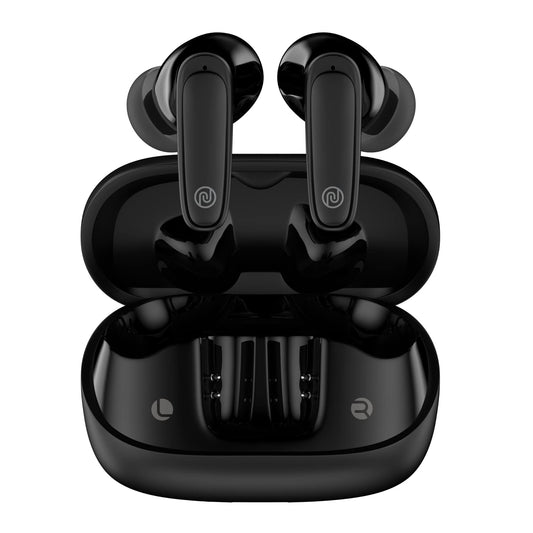 Noise Newly Launched Buds X Truly Wireless in-Ear Earbuds with ANC(Upto 25dB), 35H Playtime, (Carbon Black) - Mahajan Electronics Online