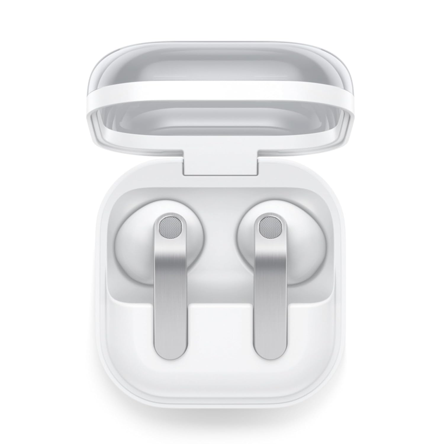 Samsung Galaxy Buds4 (White) in-Ear Wireless Earbuds with Hi-Fi Audio | Adaptive ANC and EQ 2.0 | 360-Audio | Live Translation | Head Gesture Control | IP54 Mahajan Electronics Online