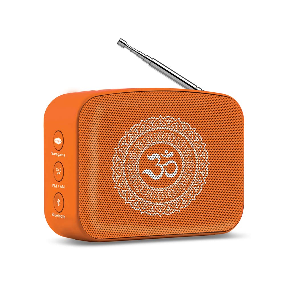 Saregama Carvaan Mini Bhakti- Music Player with Bluetooth/FM/AM/AUX (Orange) Carvaan – Mahajan Electronics Online.
