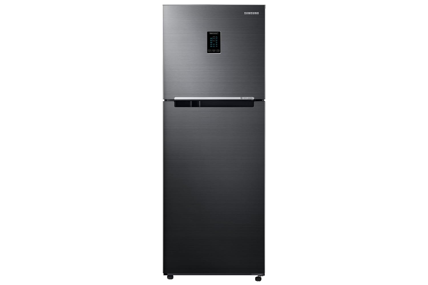 Samsung RT31H4522BX/HL301 L, 2 Star, Convertible 5-in-1 Digital Inverter with Display Frost Free Double Door Refrigerator ( Luxe Black, 2026 Model) Mahajan Electronics Online