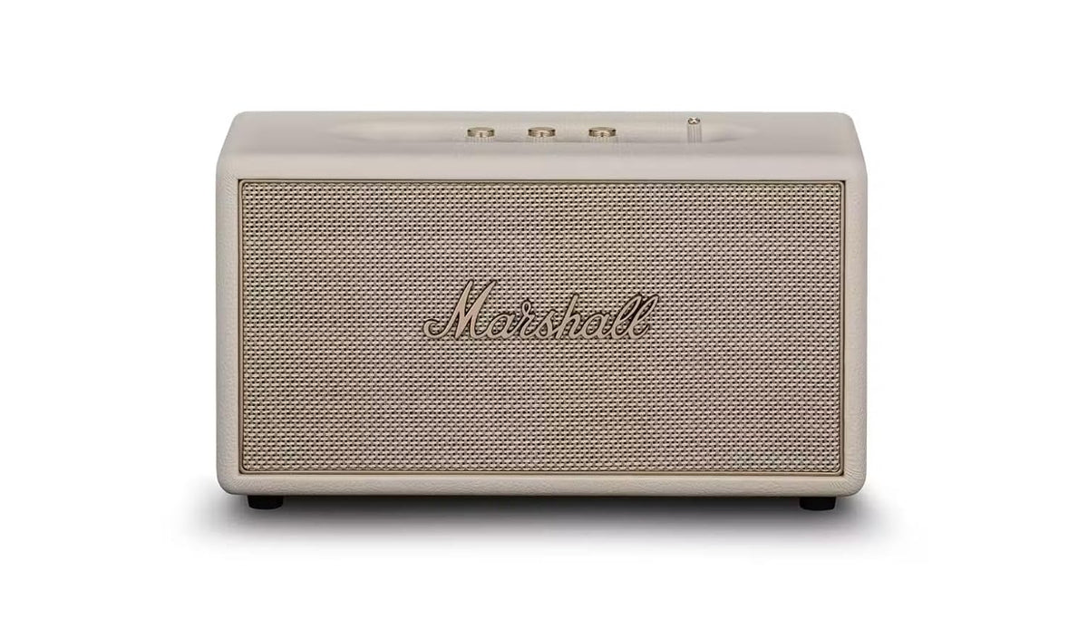 Marshall Stanmore IV Wired Connectivity Home Speaker with Bluetooth 5.3 with Auracast & RCA or 3.5mm Input - Cream Marshall