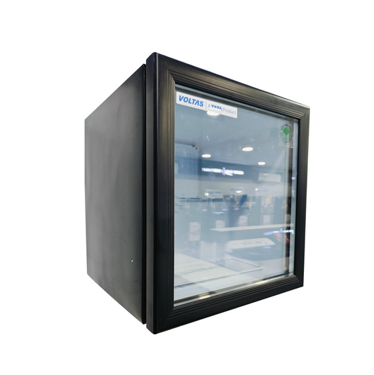 Voltas VC GT 50 MINIBAR V Cooler Single Door, 50 Liters (50 Ltrs, 1 shelves, Black) Mahajan Electronics