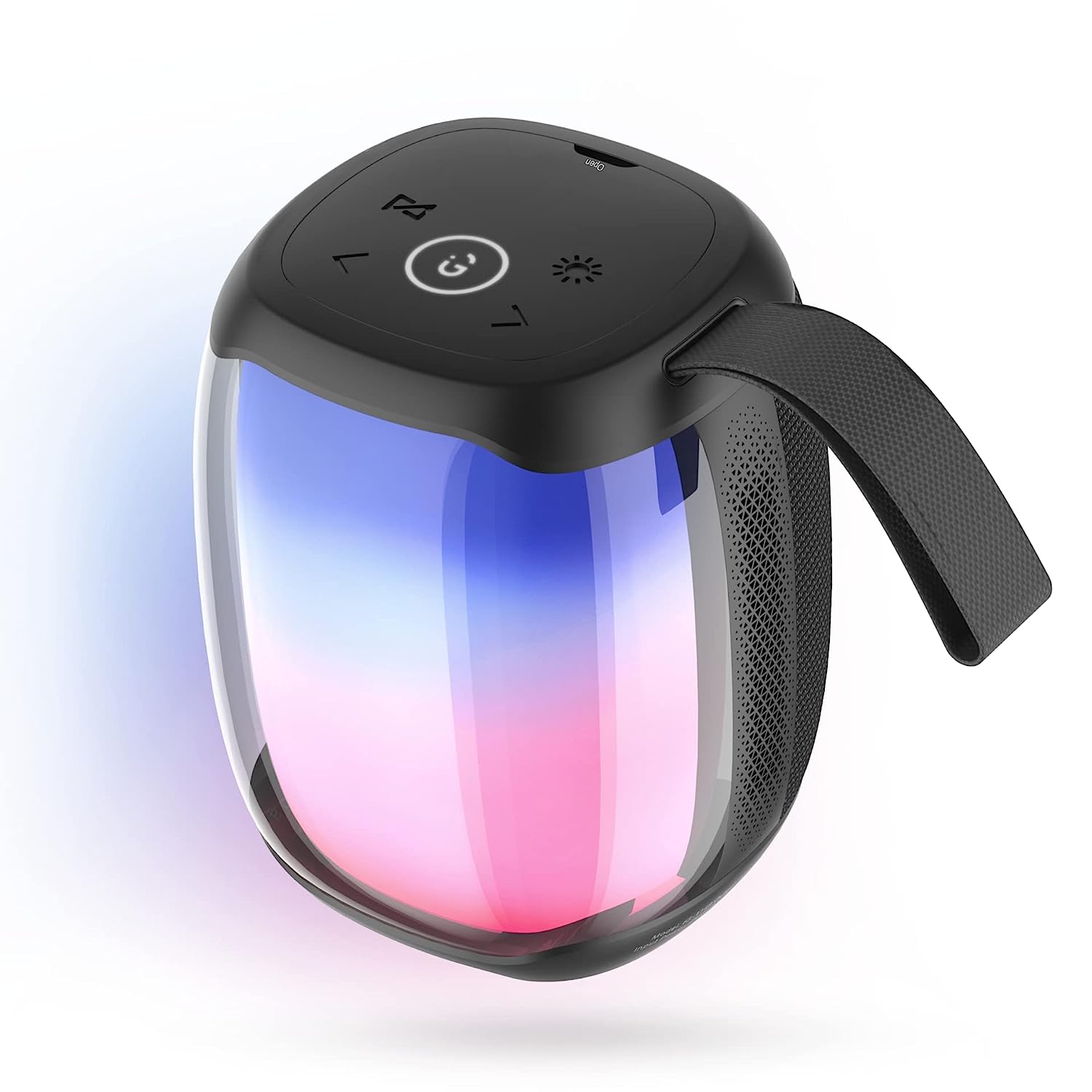 iGear 1149 Spectrum Mini Portable Bluetooth Speaker with 180 Degree LED Lights, 12 Hours of Playtime, TWS, IPX5 Rating and 360 Degree Surround Sound - Mahajan Electronics Online