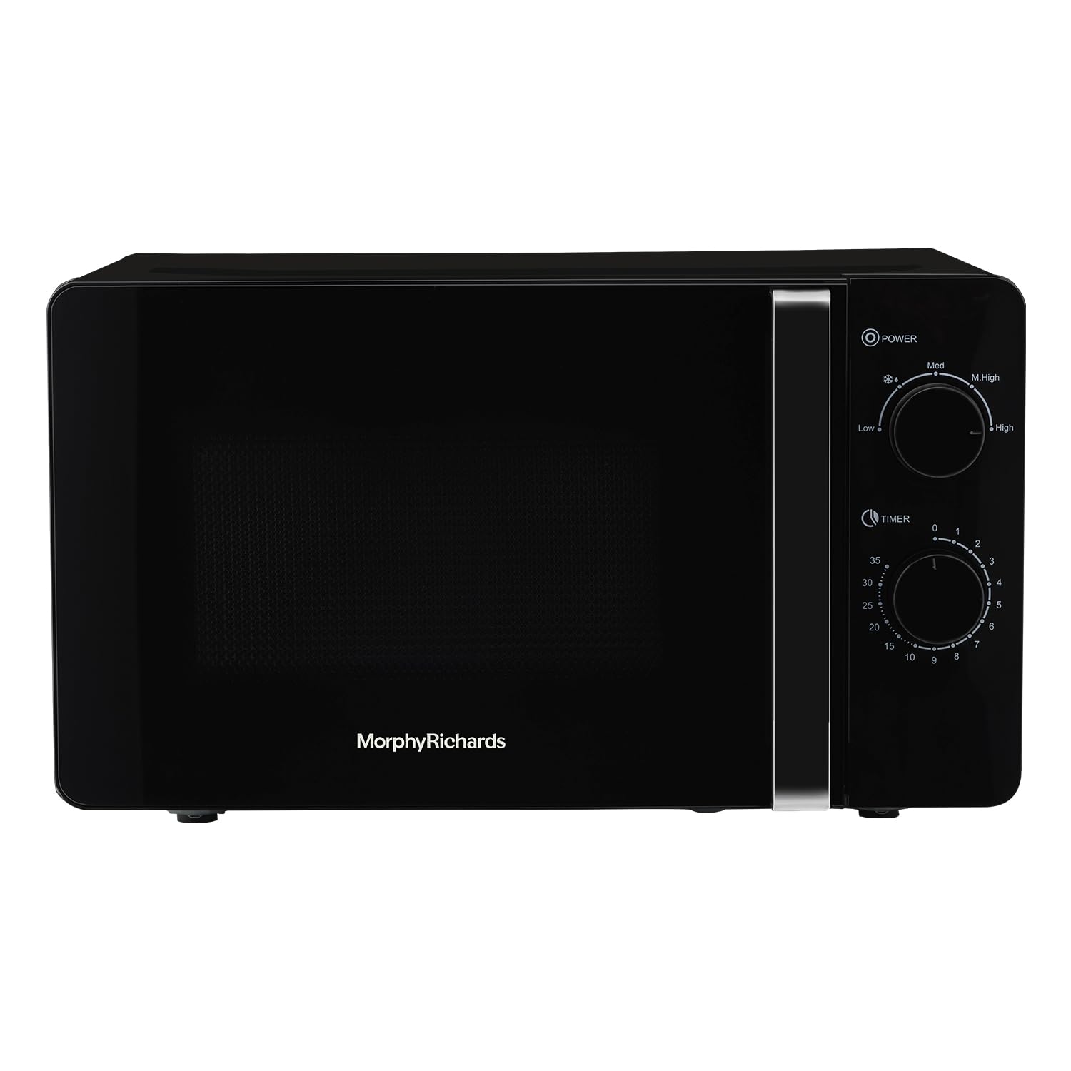 Morphy Richards 20MWS 20 Litres Solo Microwave Oven with Large Turntable Black Mahajan Electronics Online