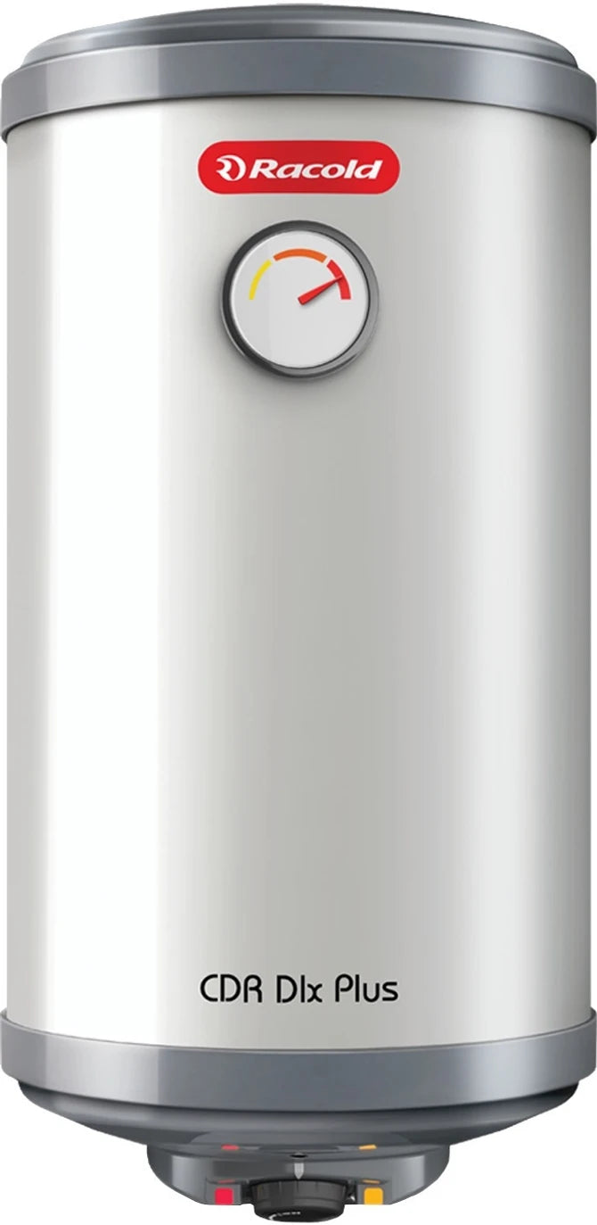 Racold CDR DLX Plus 25L 5 Star Storage Water Geyser – Titanium Plus Tank, Fast Heating, Vertical Mount Racold