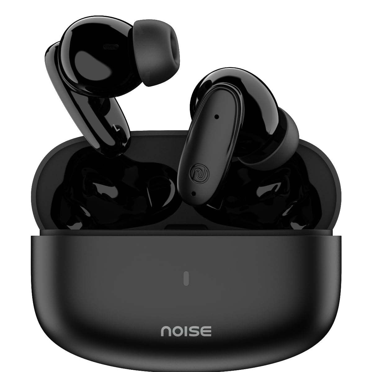 Noise Buds Connect Truly Wireless in Ear Earbuds with 50H Playtime, Quad Mic with ENC, BT v5.2 (Carbon Black) - Mahajan Electronics Online