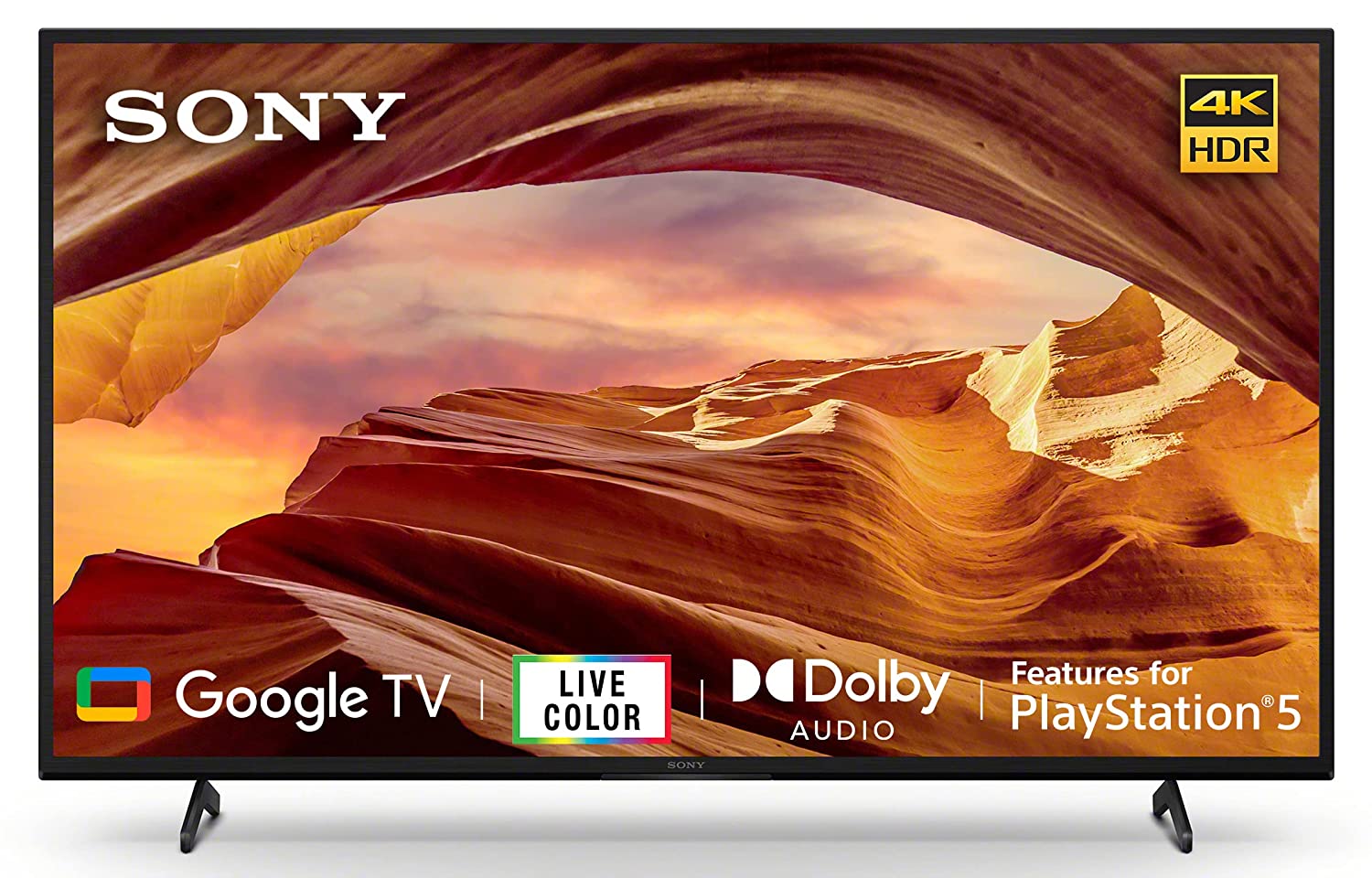 Sony Bravia 108 cm (43 inches) 4K Ultra HD Smart LED Google TV KD-43X75L (Black) - Mahajan Electronics Online