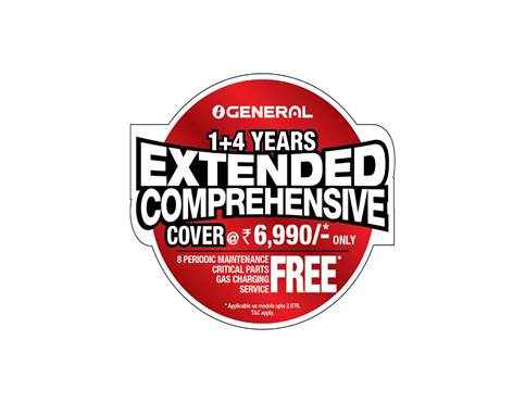 O’General  All Window AC | All Split Ac | additional 4 years Comprehensive Warranty  Card